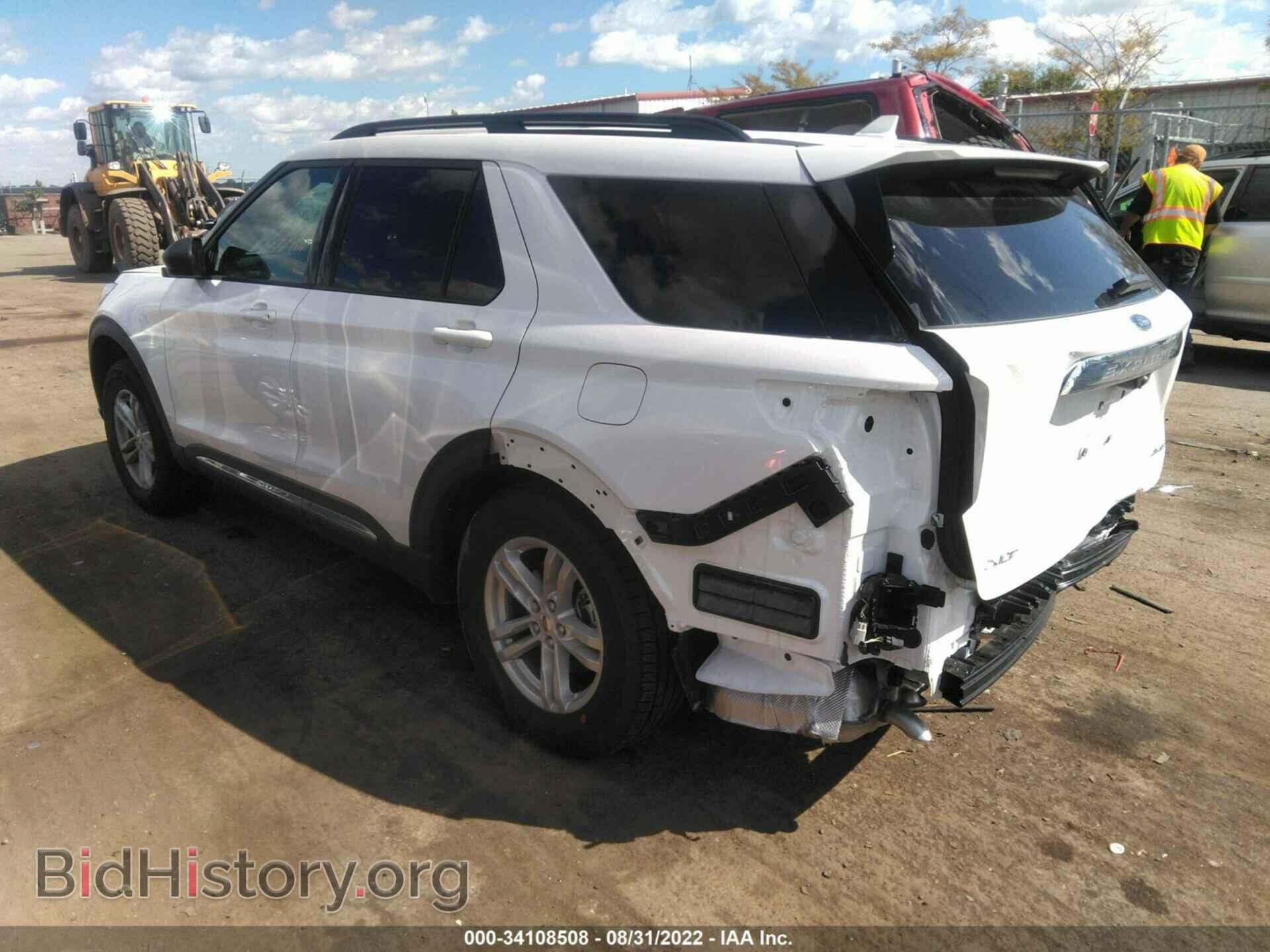2022 FORD EXPLORER - VIN: 1FMSK8DH1NGA37702 - Фото 3
