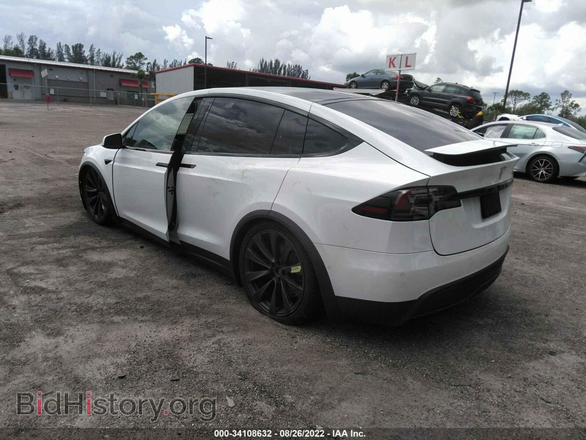 2022 TESLA MODEL X - VIN: 7SAXCBE55NF335983 - Photo 3