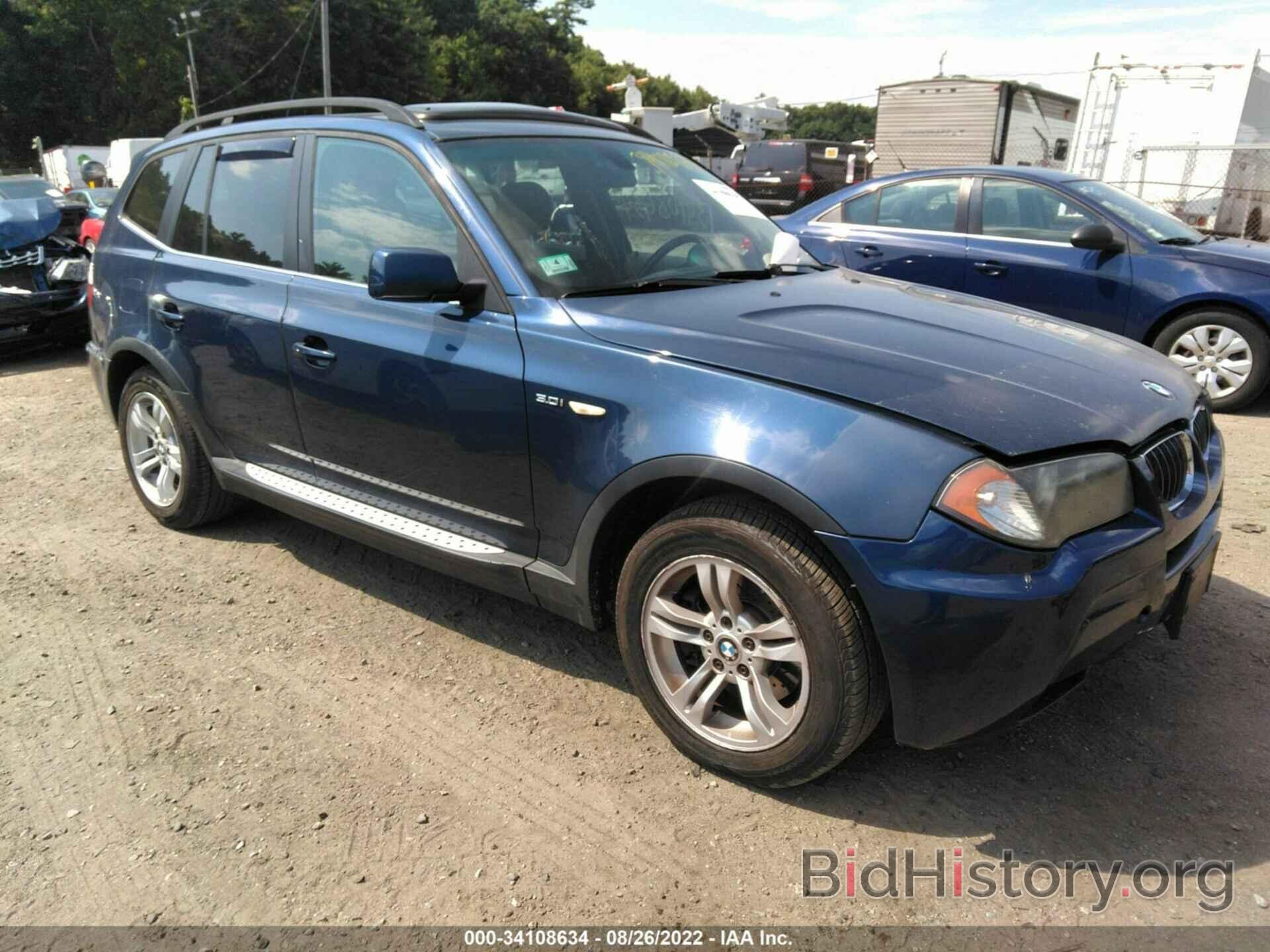 Фотография WBXPA93496WG85044 - BMW X3 2006