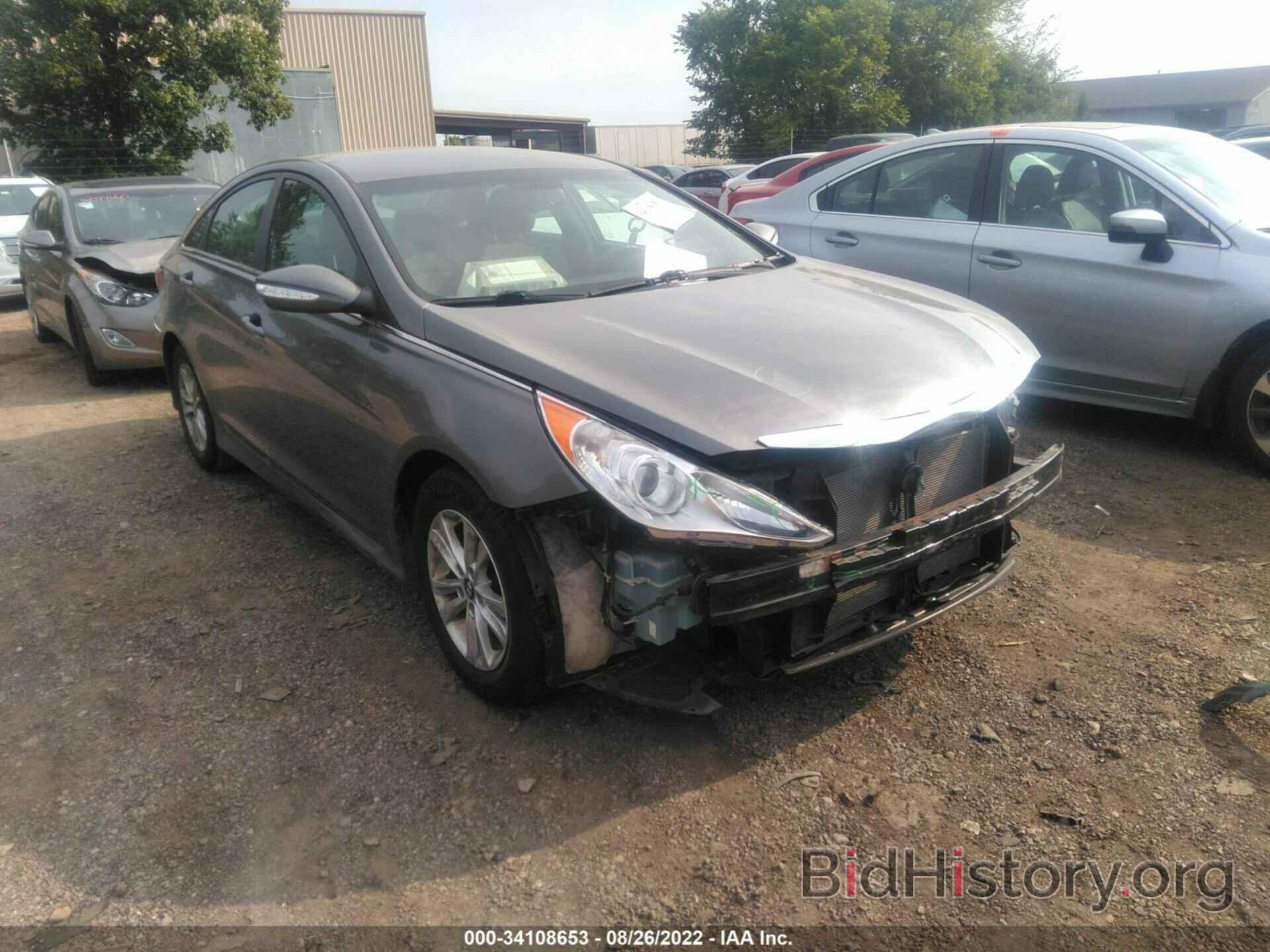 Photo 5NPEB4AC1EH932640 - HYUNDAI SONATA 2014