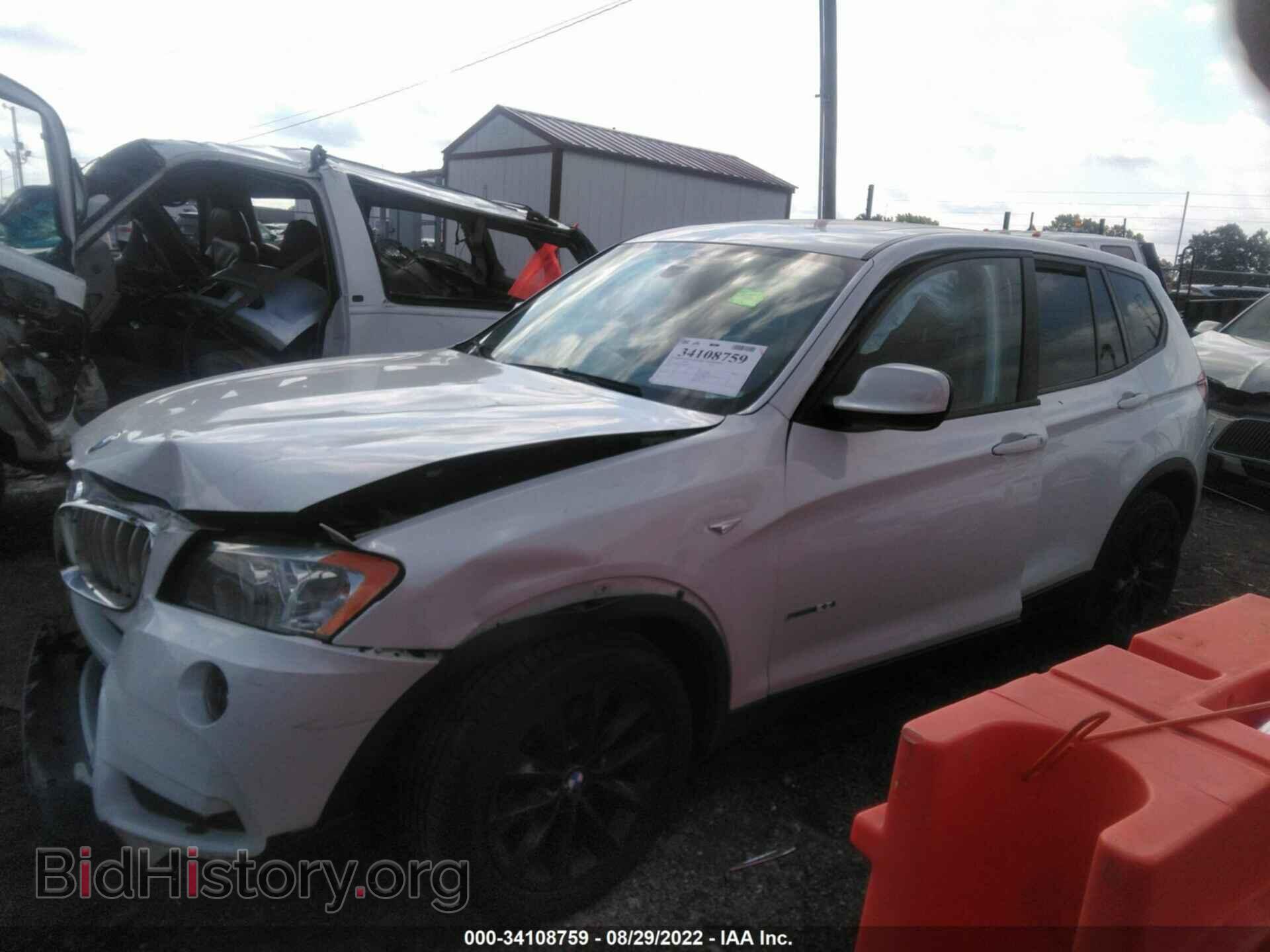 2013 BMW X3 - VIN: 5UXWX9C56D0D09013 - Фото 2