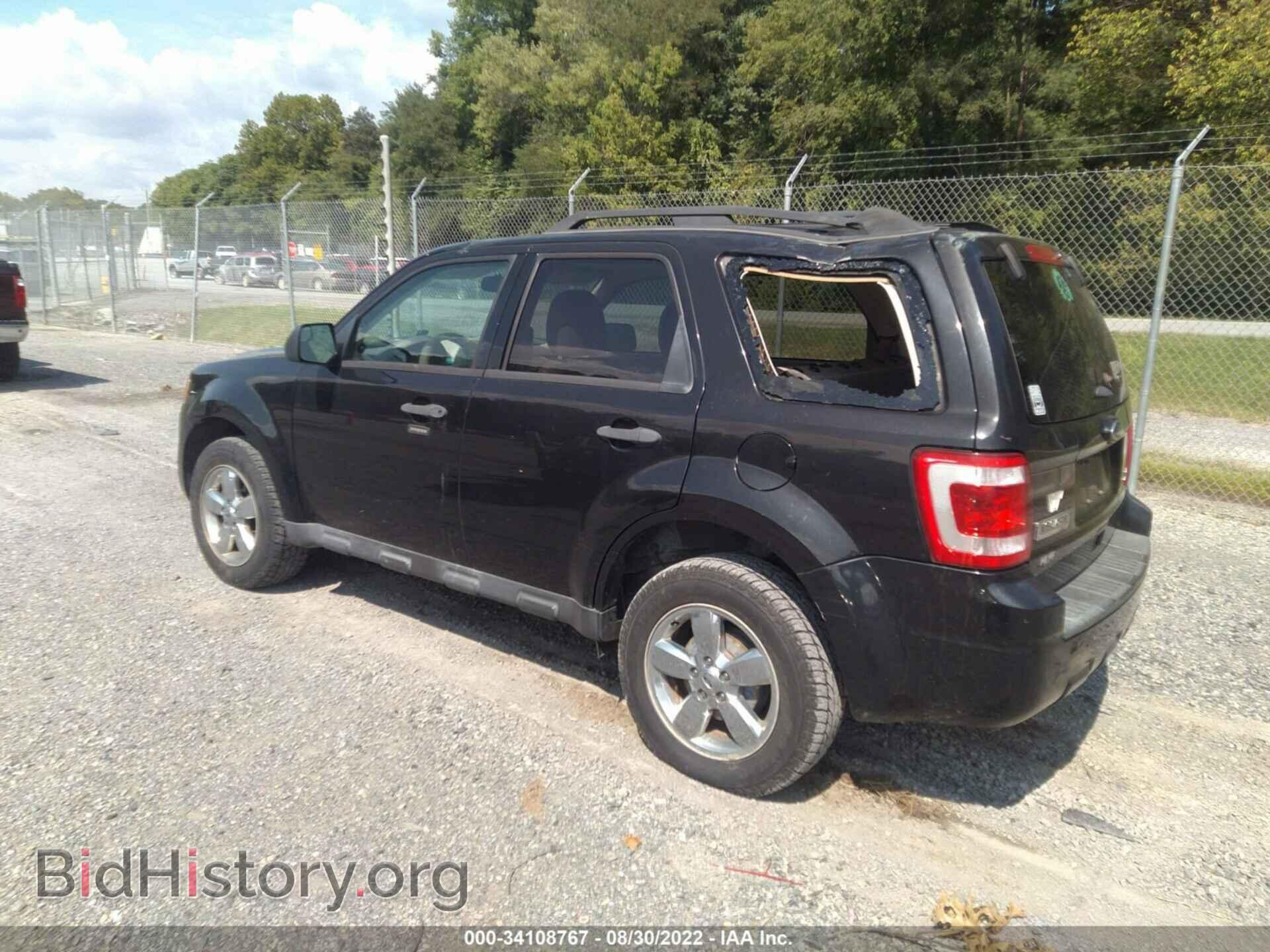 2011 FORD ESCAPE - VIN: 1FMCU9DG9BKB32707 - Фото 3