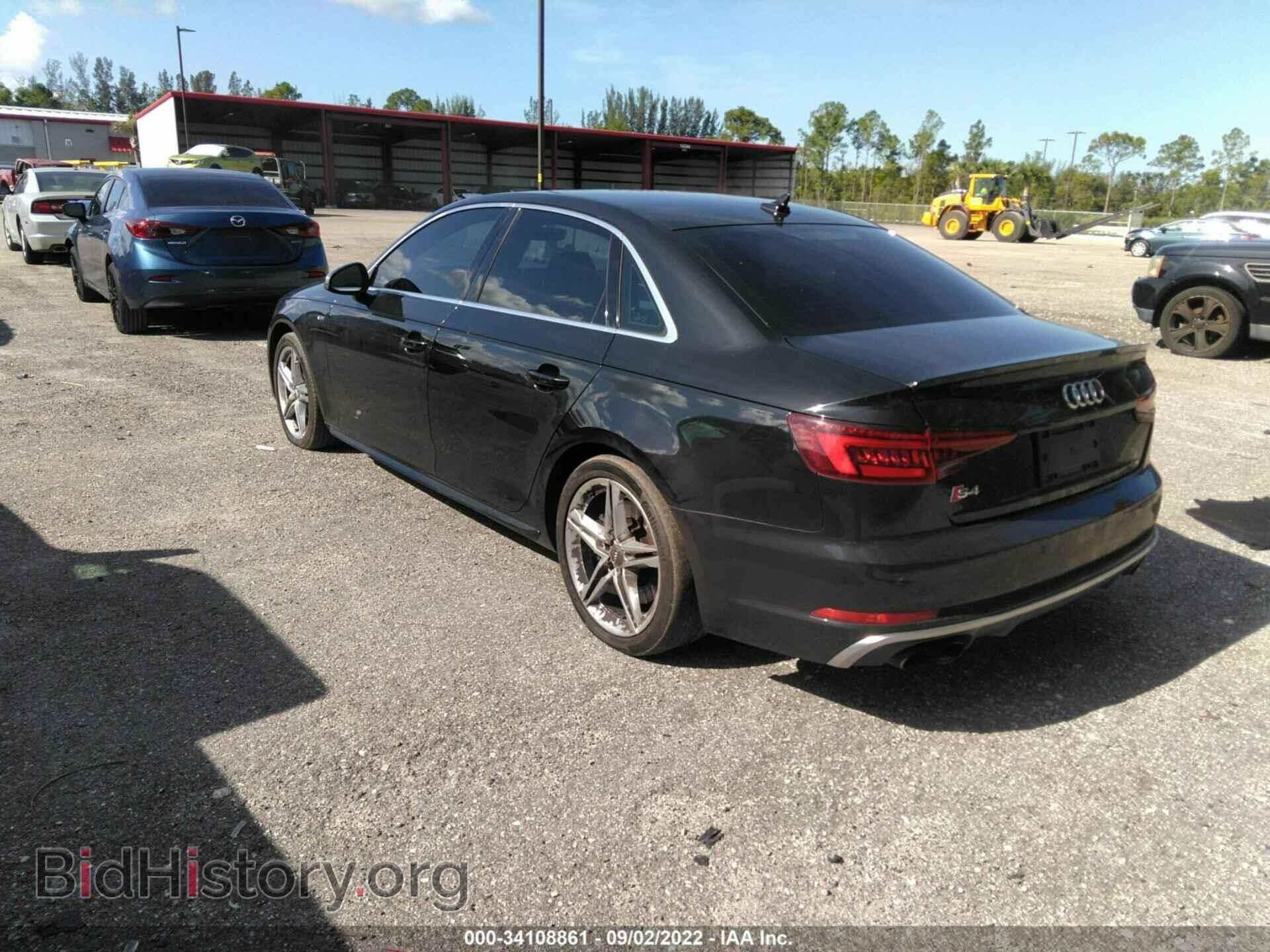 2018 AUDI S4 - VIN: WAUB4AF40JA042254 - Фото 3