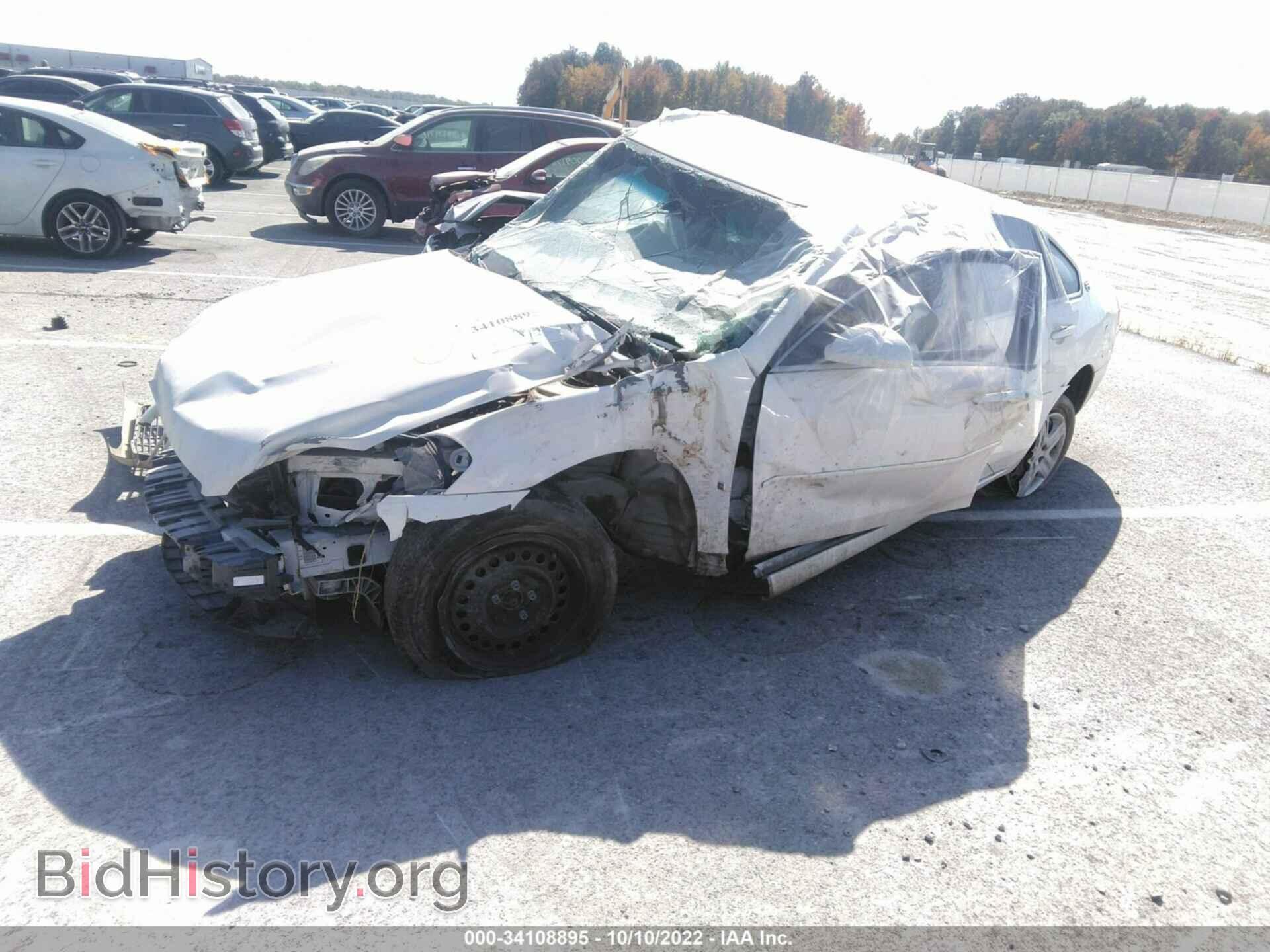 2008 CHEVROLET IMPALA - VIN: 2G1WB58K681257504 - Фото 2