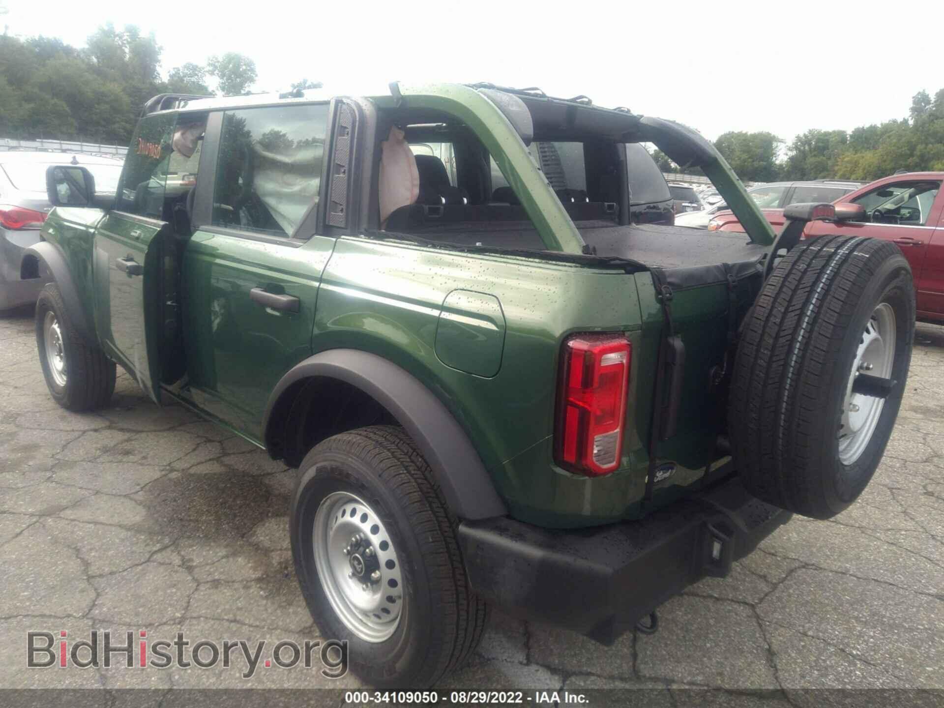 2022 FORD BRONCO - VIN: 1FMEE5BP2NLB43726 - Фото 3