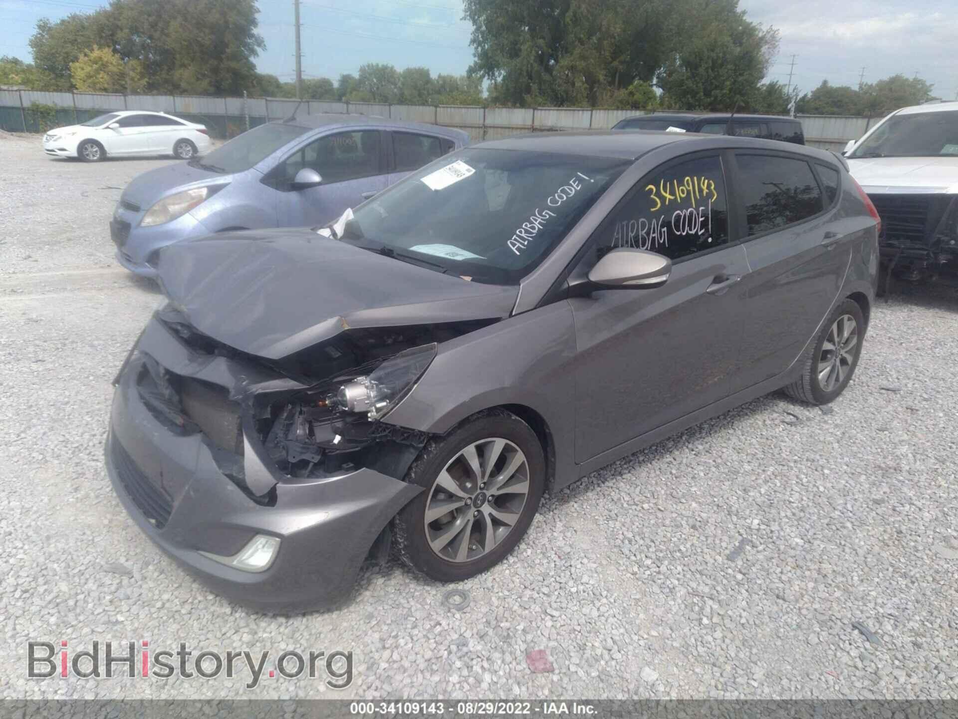 2017 HYUNDAI ACCENT - VIN: KMHCU5AE9HU365964 - Фото 2