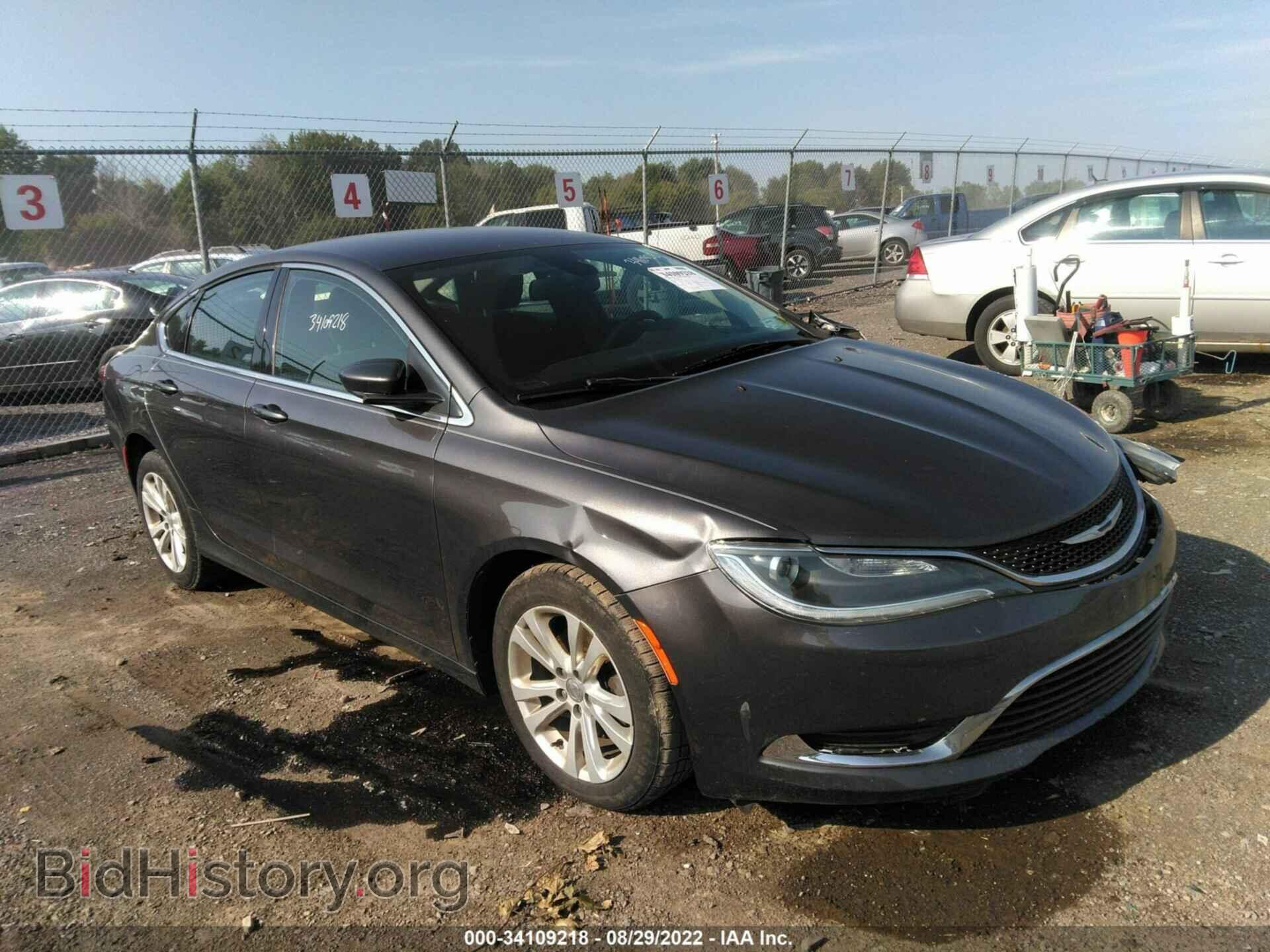 Фотография 1C3CCCAB7GN112057 - CHRYSLER 200 2016