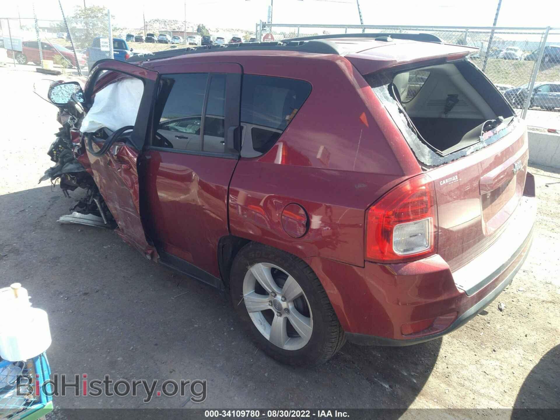 2013 JEEP COMPASS - VIN: 1C4NJCEB9DD182987 - Фото 3