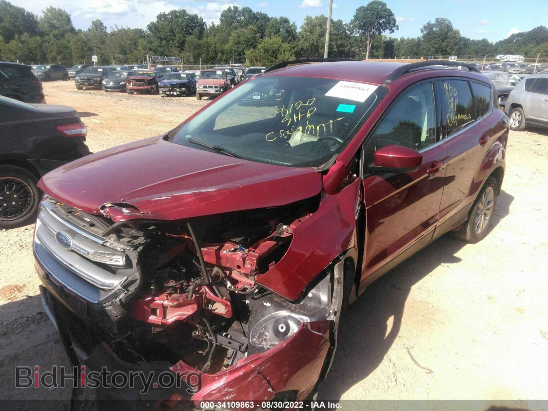 2017 FORD ESCAPE - VIN: 1FMCU0GD9HUC59306 - Фото 2