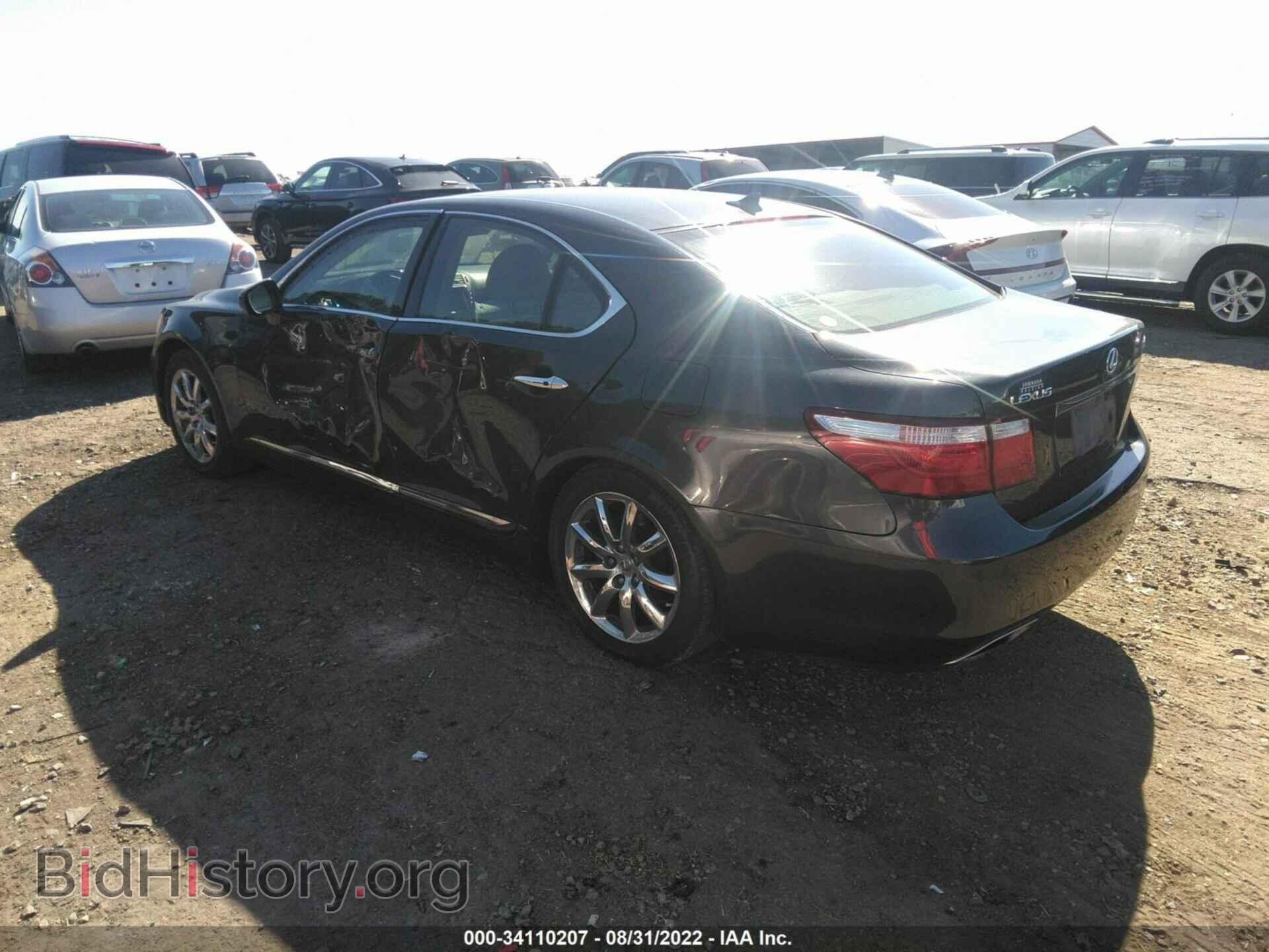 2008 LEXUS LS 460 - VIN: JTHBL46F385063884 - Фото 3