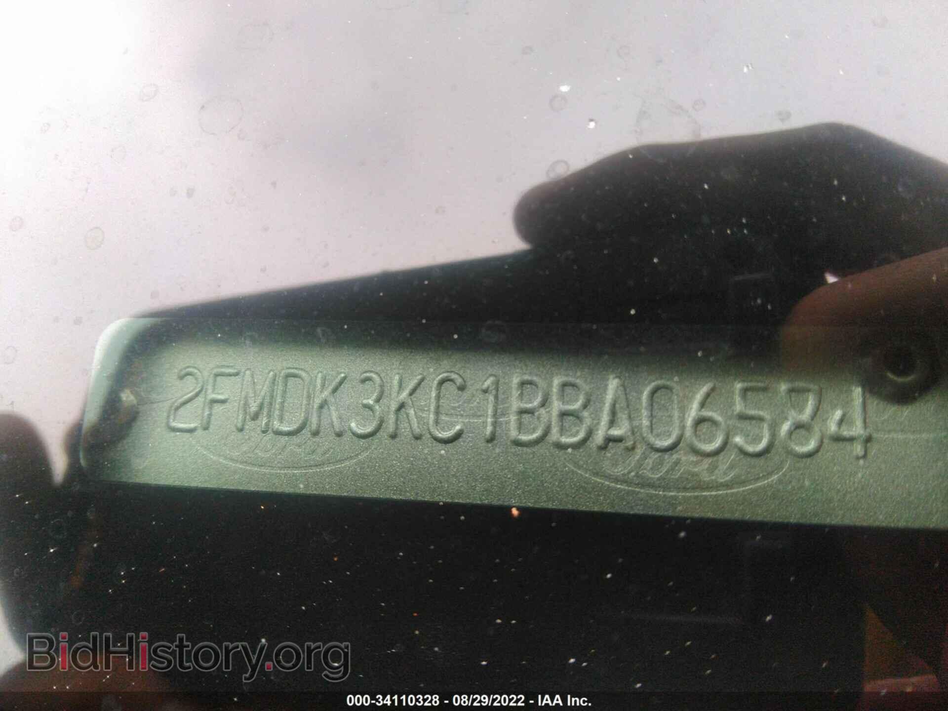 2011 FORD EDGE - VIN: 2FMDK3KC1BBA06584 - Фото 9