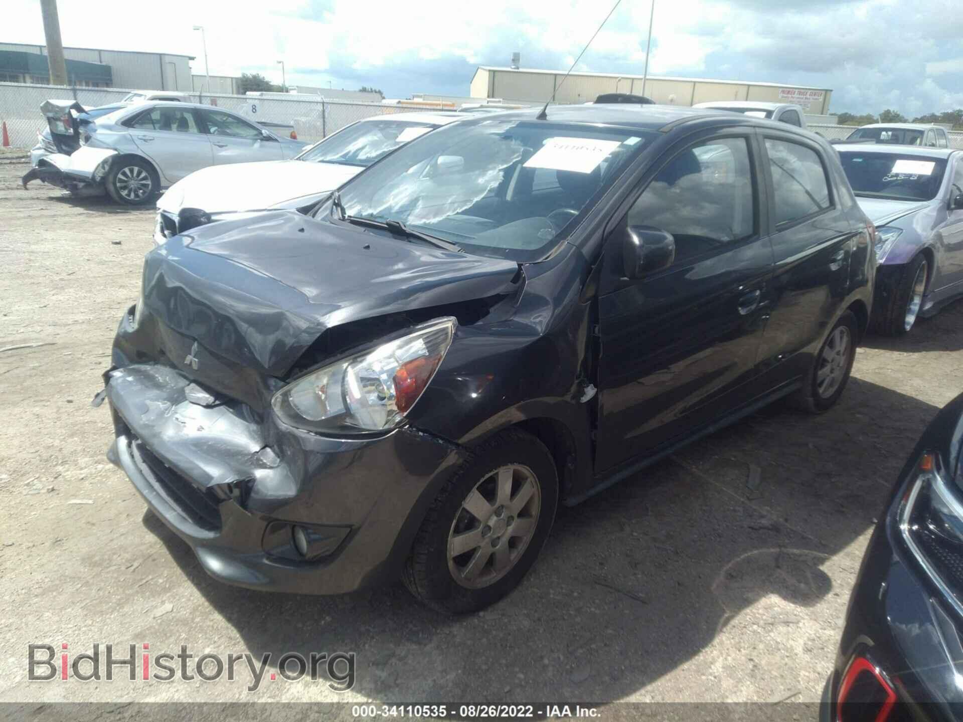 2014 MITSUBISHI MIRAGE - VIN: ML32A4HJ7EH015441 - Фото 2