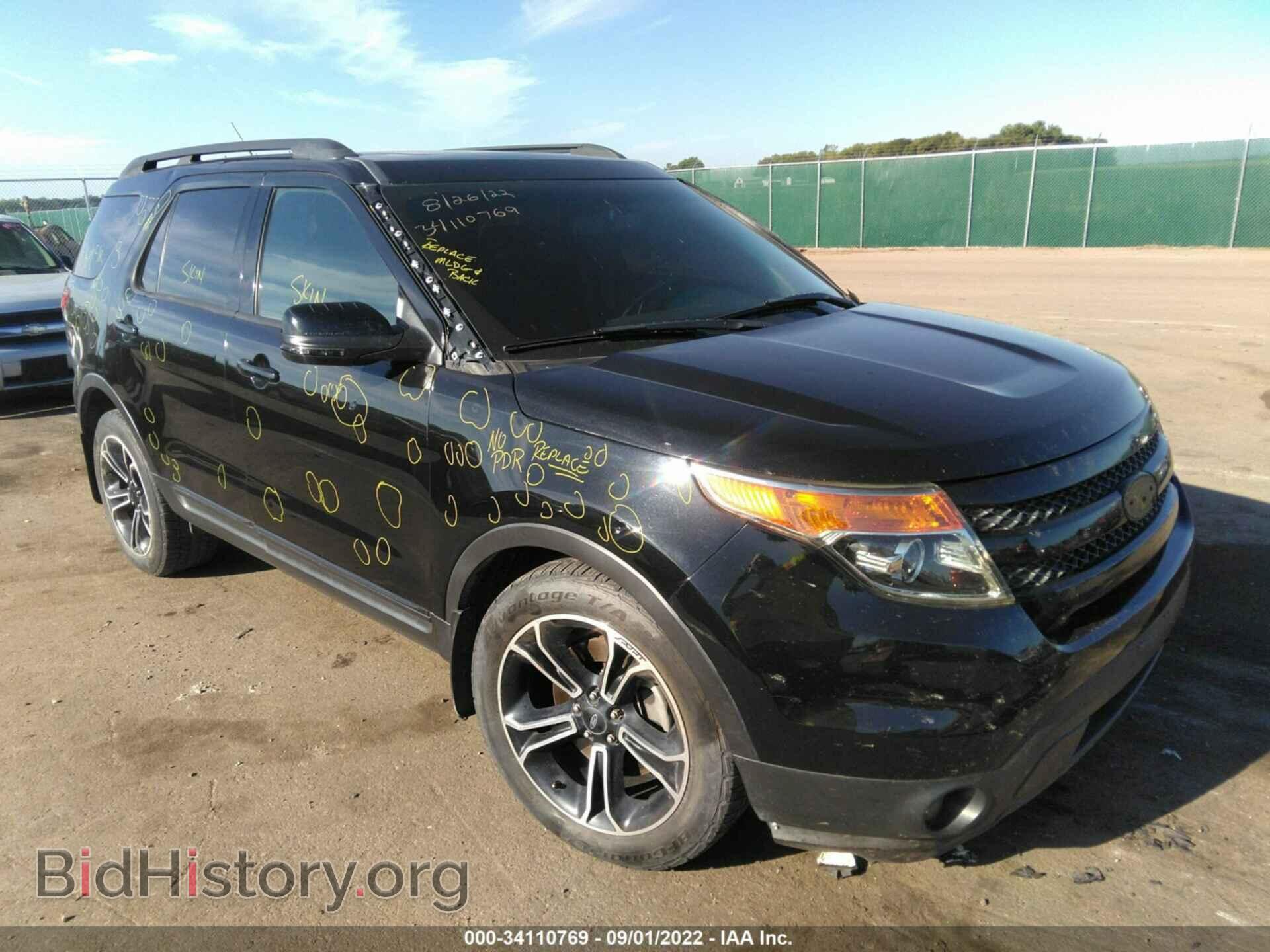 Фотография 1FM5K8GT0FGA26771 - FORD EXPLORER 2015