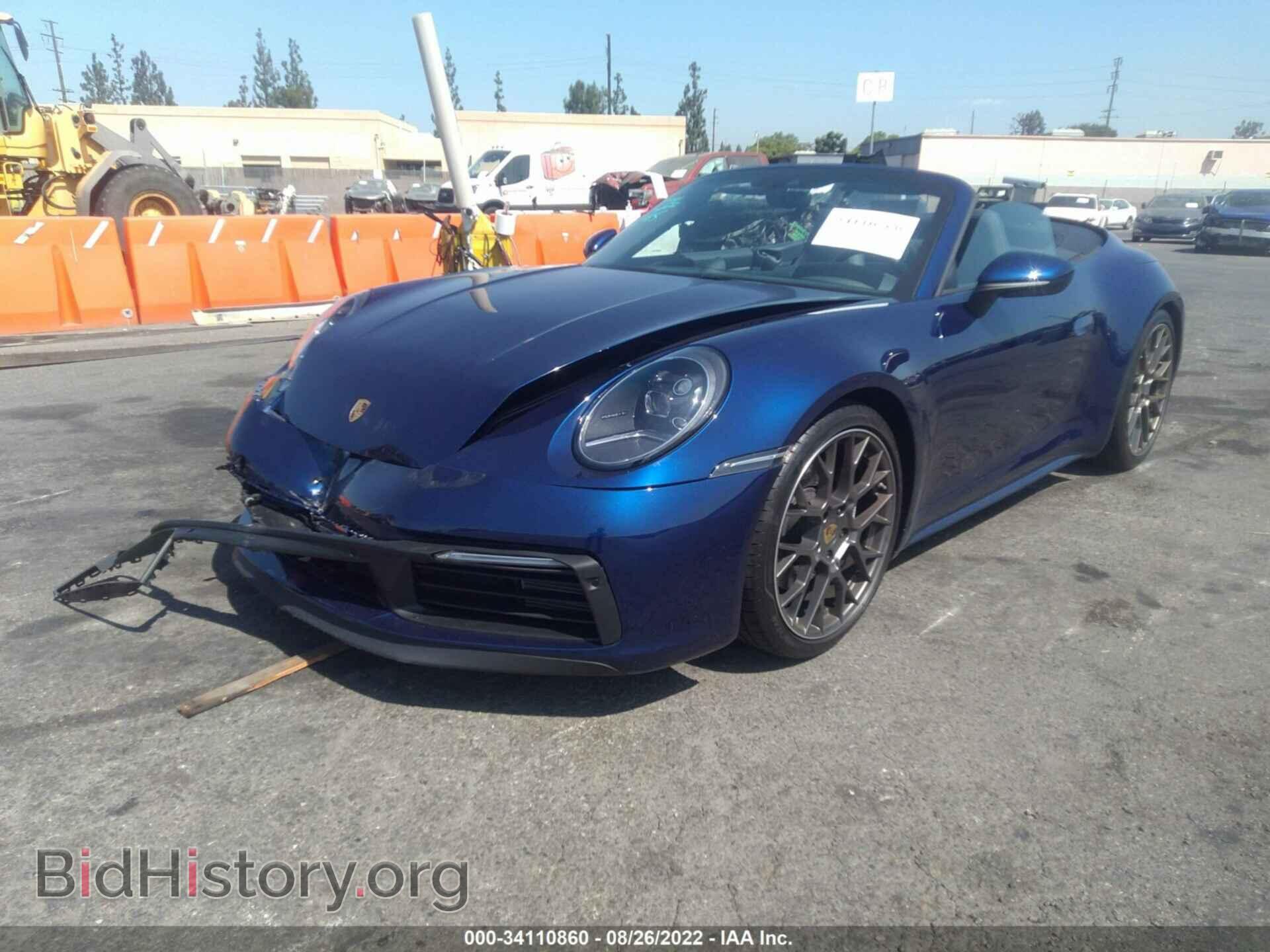 2020 PORSCHE 911 - VIN: WP0CB2A93LS262815 - Фото 2