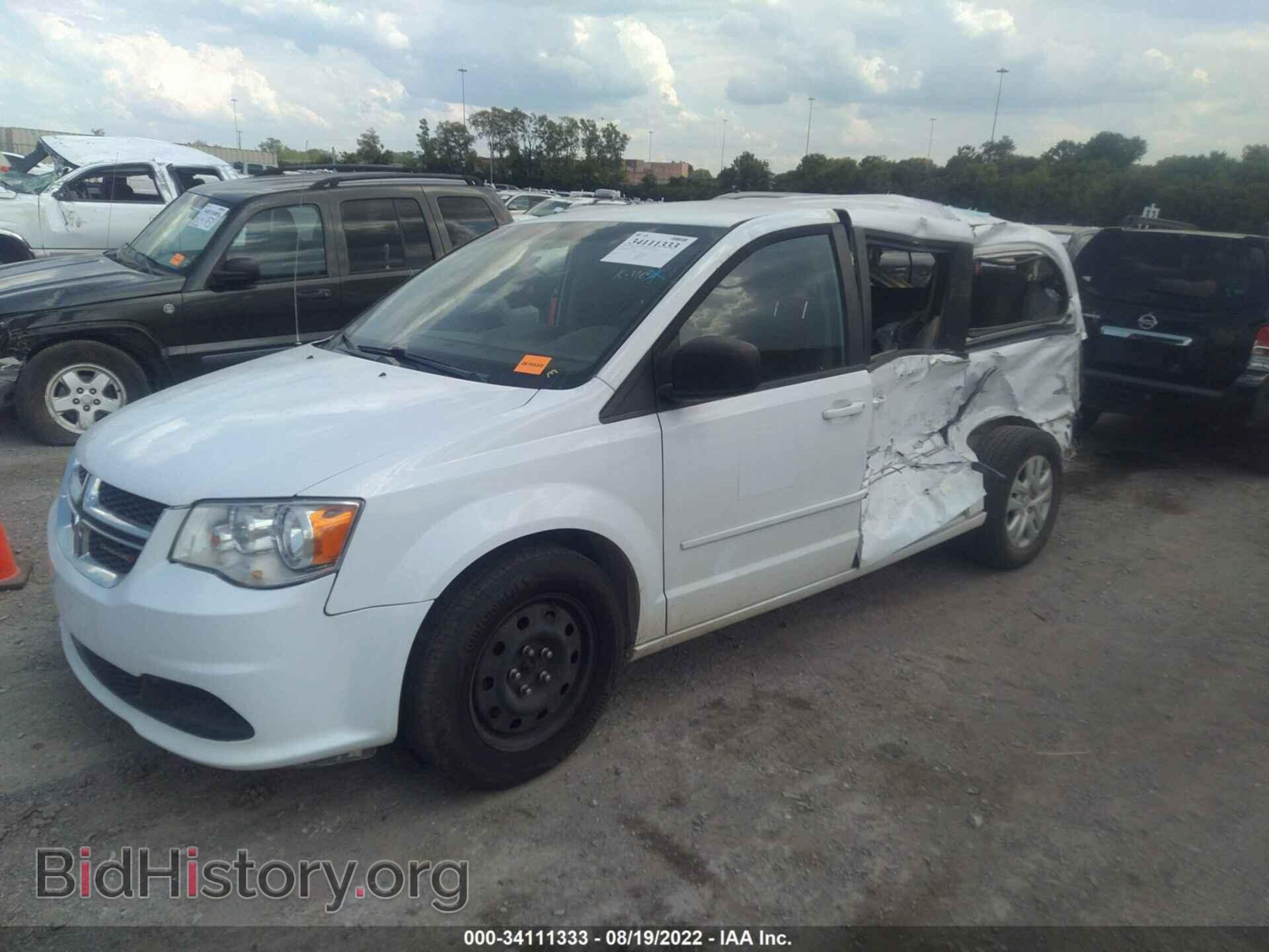 2016 DODGE GRAND CARAVAN - VIN: 2C4RDGBG0GR342952 - Фото 2
