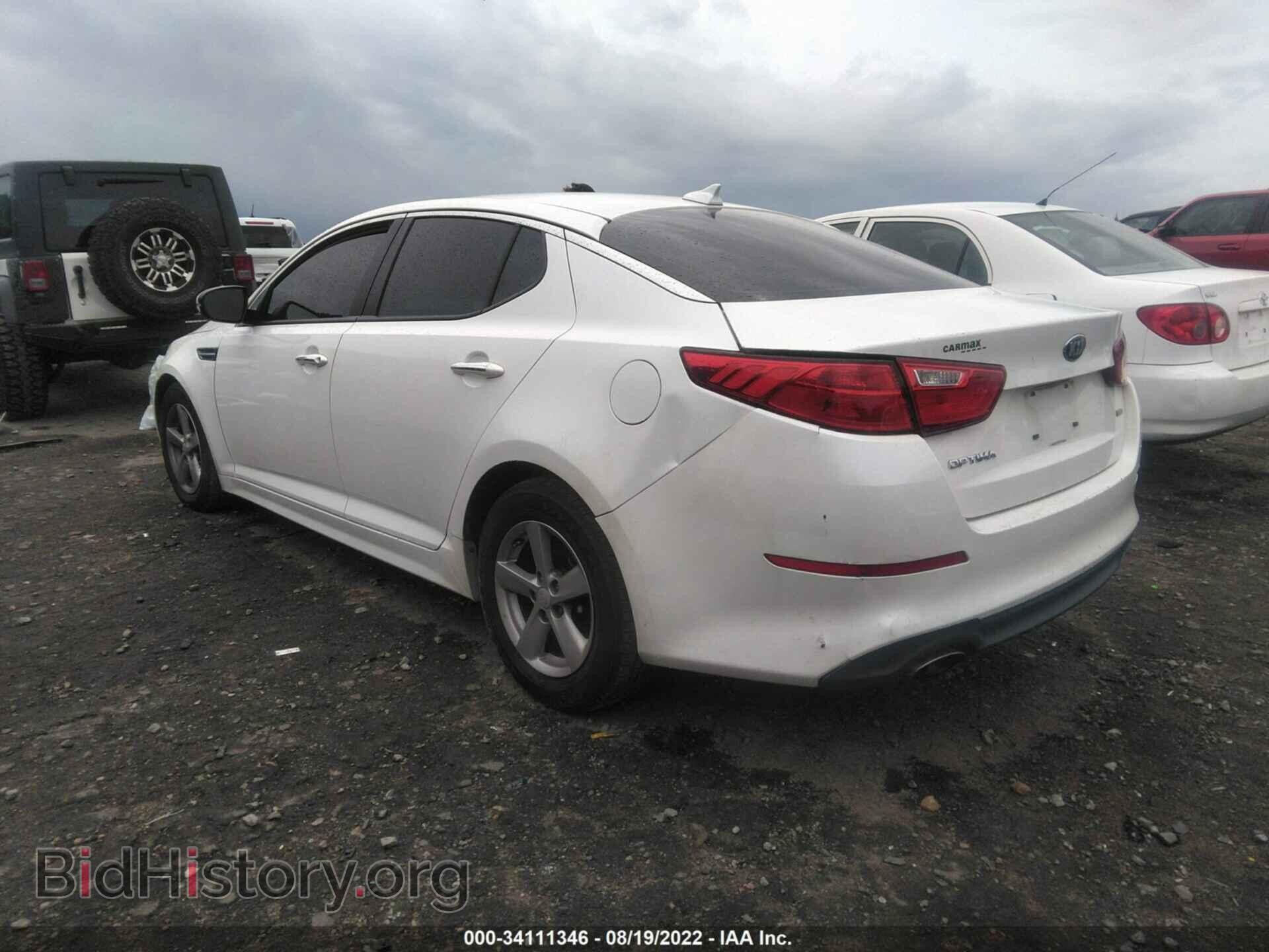 2015 KIA OPTIMA - VIN: KNAGM4A76F5640941 - Фото 3