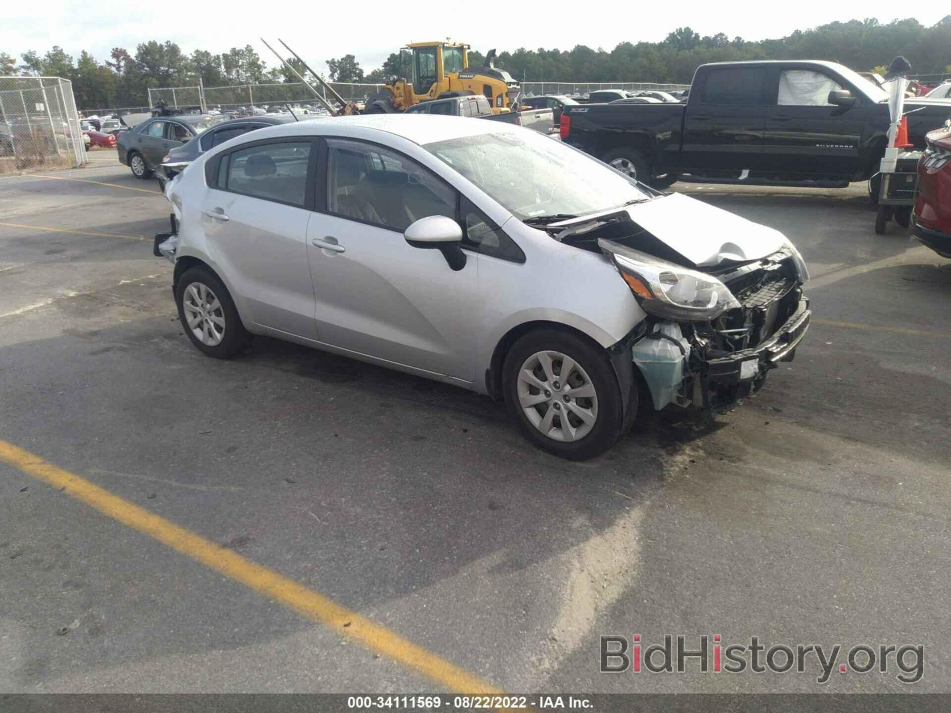 Photo KNADM4A38F6441934 - KIA RIO 2015