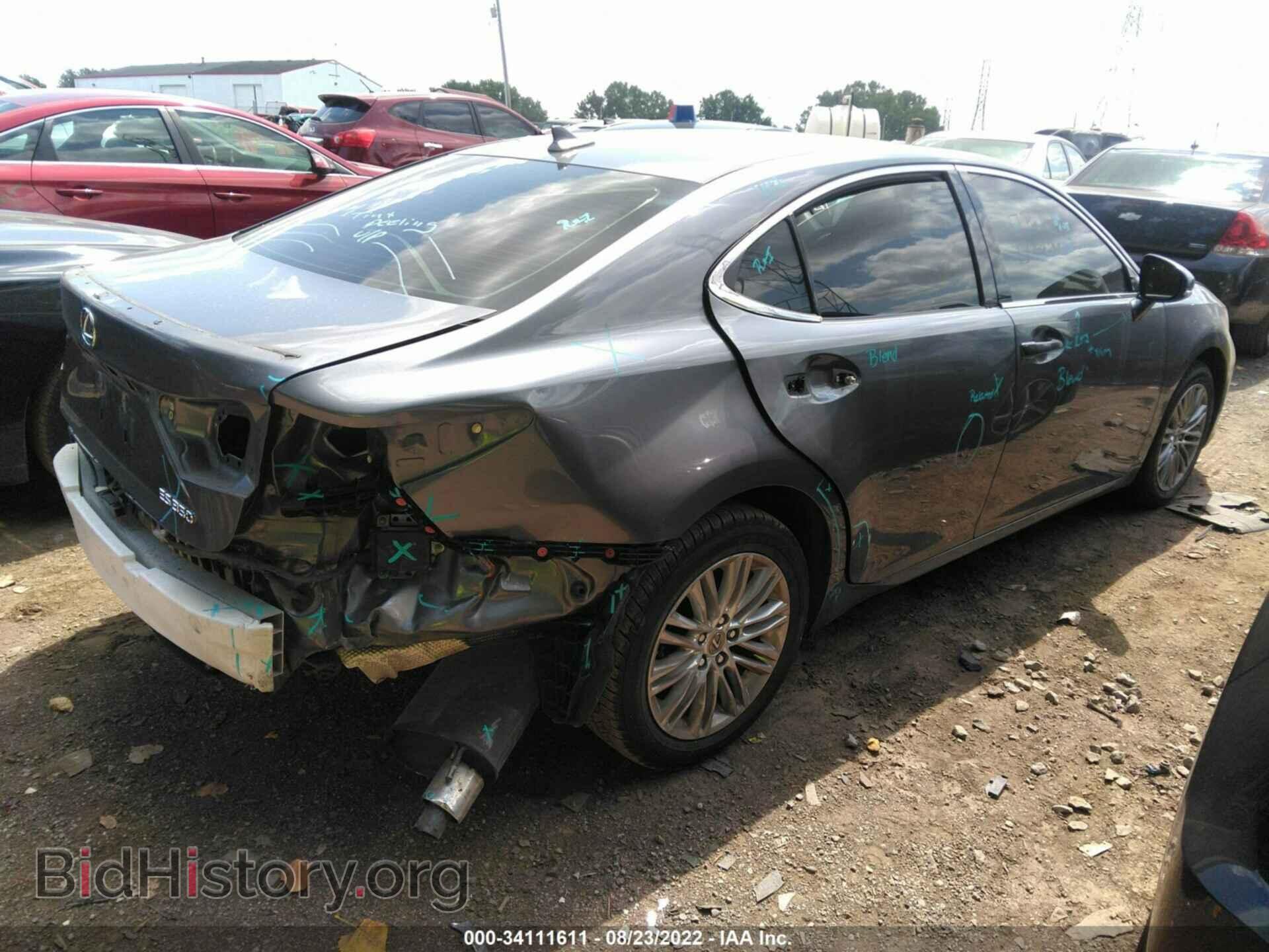 2014 LEXUS ES 350 - VIN: JTHBK1GG0E2150325 - Фото 4