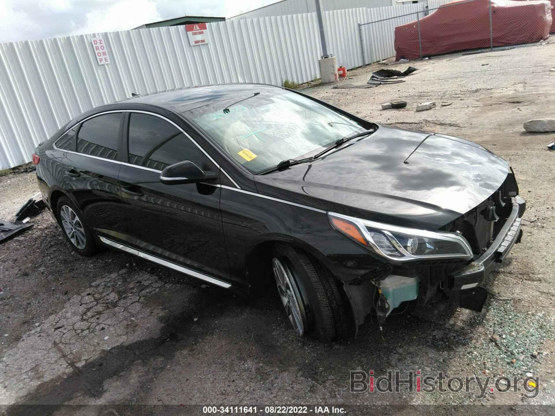 Photo 5NPE34AFXGH344469 - HYUNDAI SONATA 2016