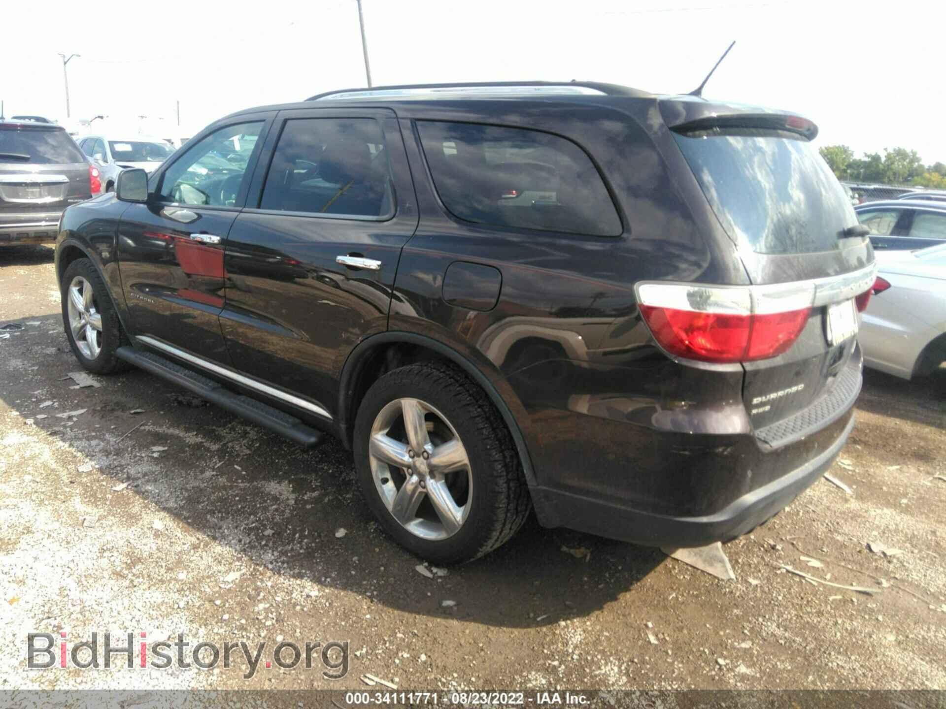 2012 DODGE DURANGO - VIN: 1C4RDJEG2CC277968 - Фото 3