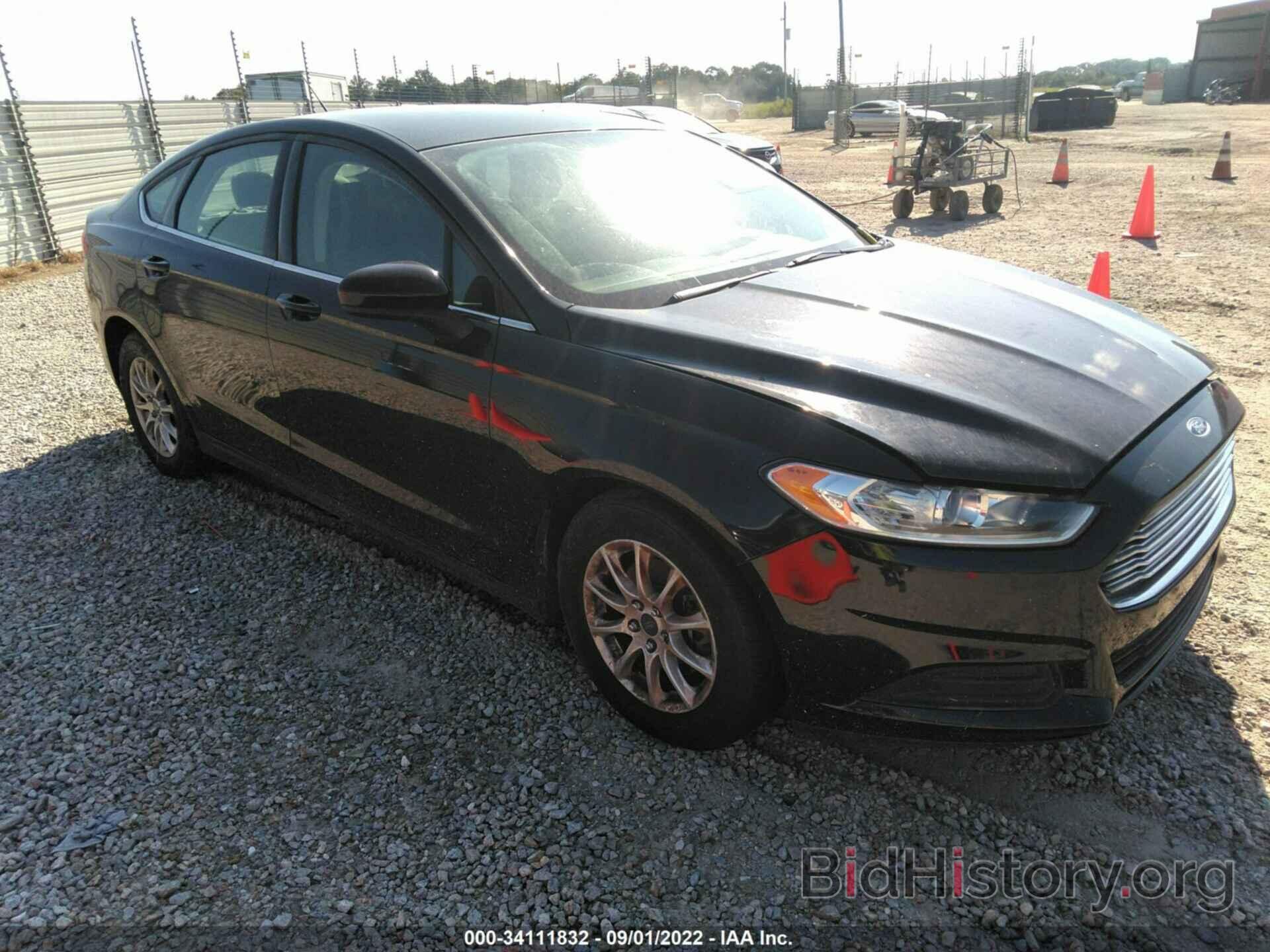 Photo 3FA6P0G70GR110569 - FORD FUSION 2016