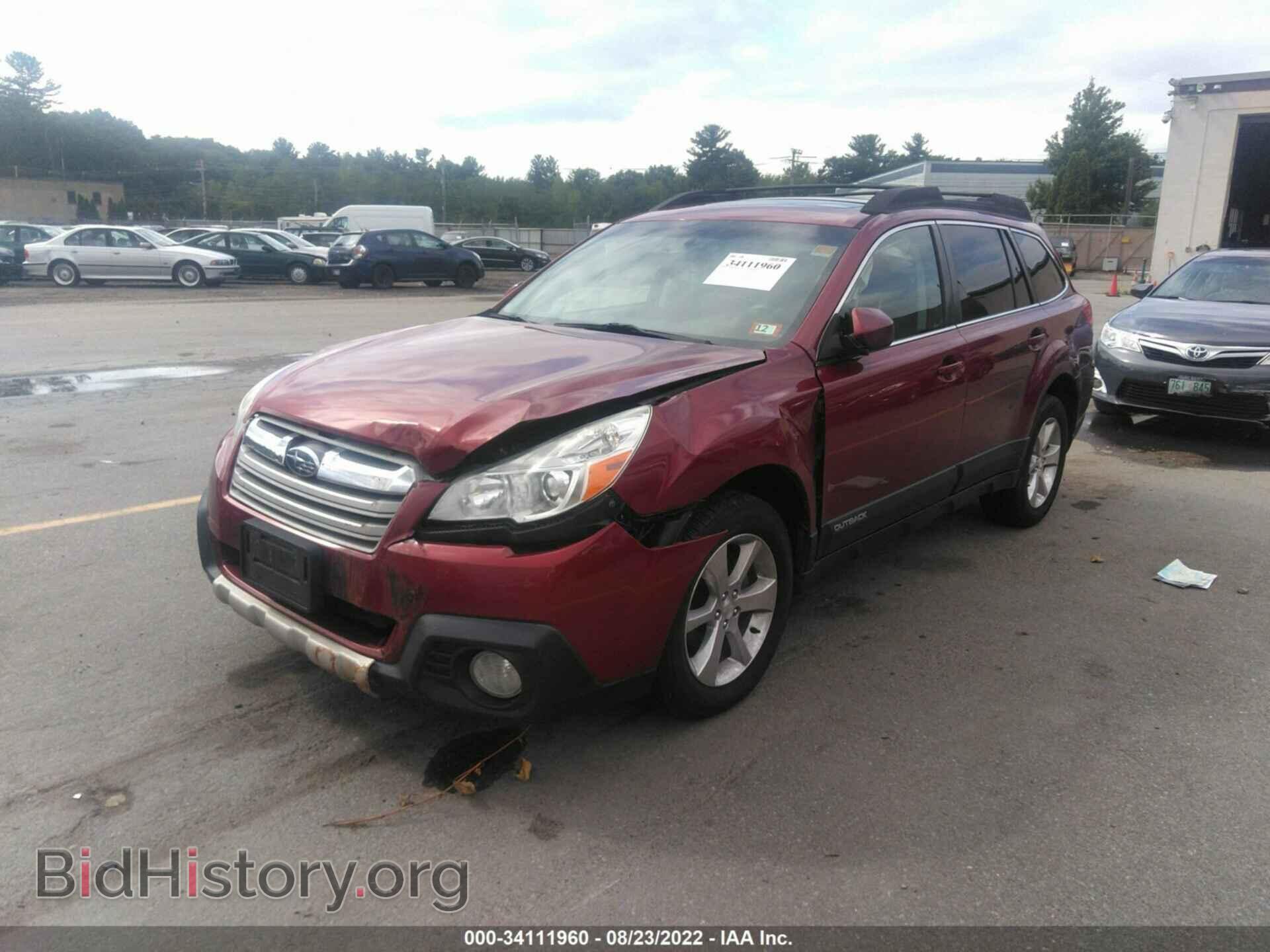 2014 SUBARU OUTBACK - VIN: 4S4BRBLC0E3294601 - Фото 2