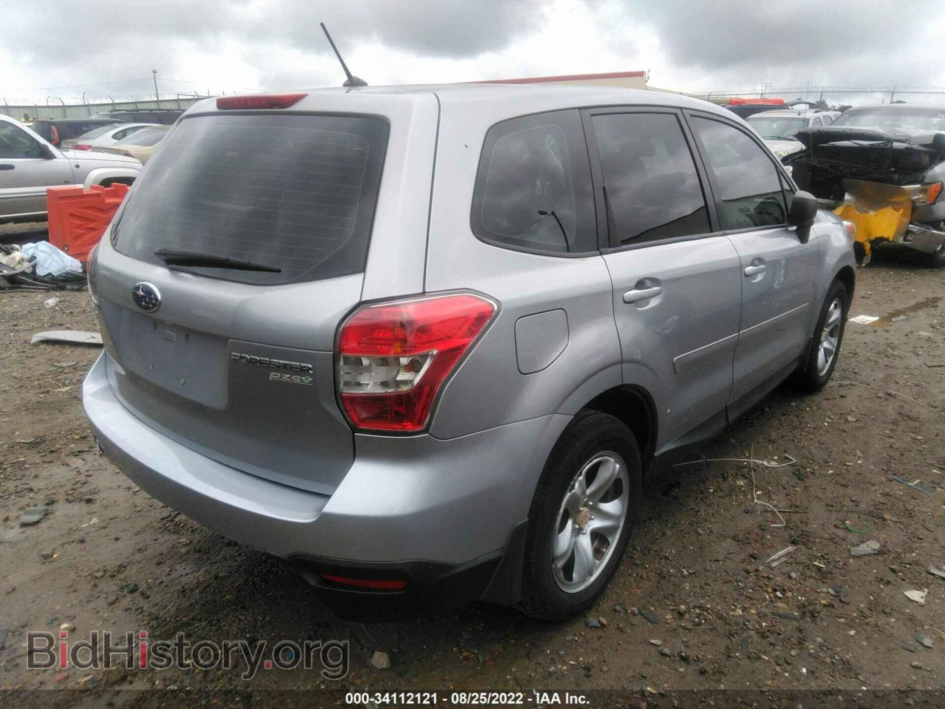 2014 SUBARU FORESTER - VIN: JF2SJAAC3EH436078 - Фото 4