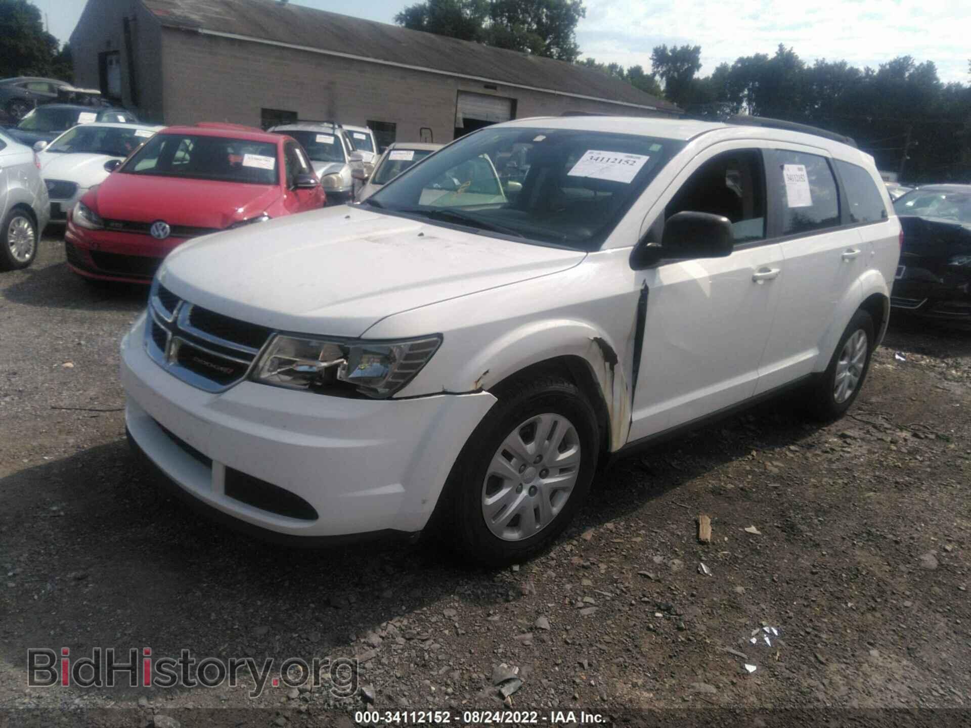 2016 DODGE JOURNEY - VIN: 3C4PDCAB1GT167095 - Фото 2