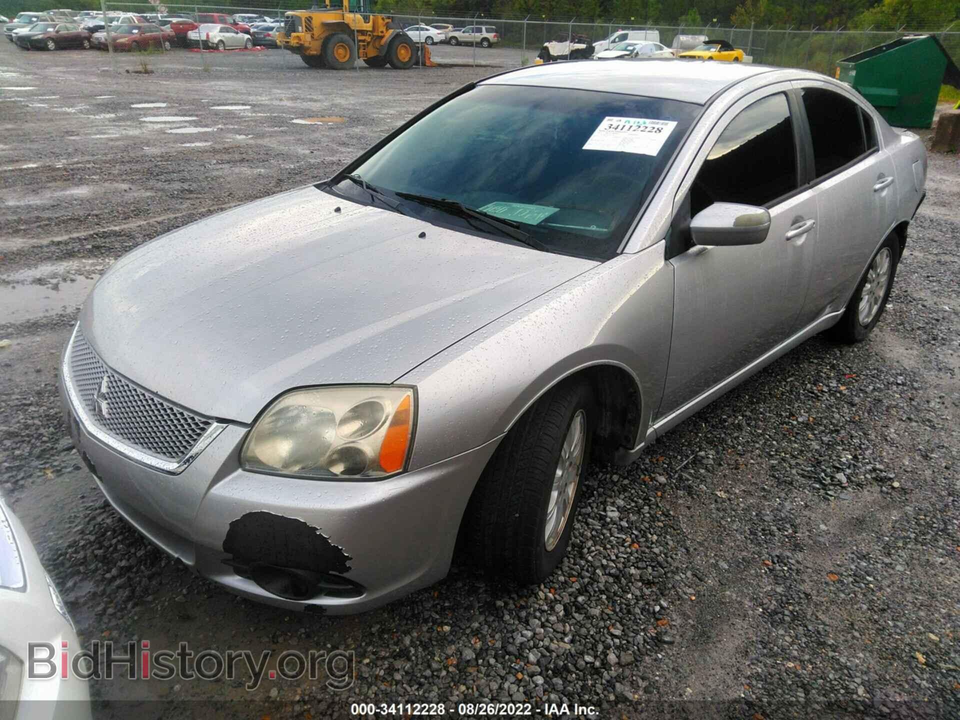 2012 MITSUBISHI GALANT - VIN: 4A32B2FF5CE019206 - Фото 2