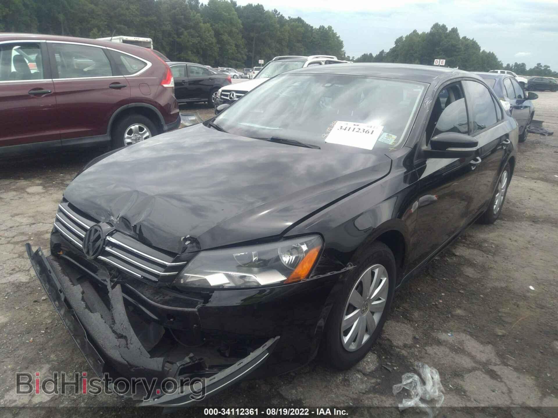 2013 VOLKSWAGEN PASSAT - VIN: 1VWAP7A30DC004150 - Фото 2