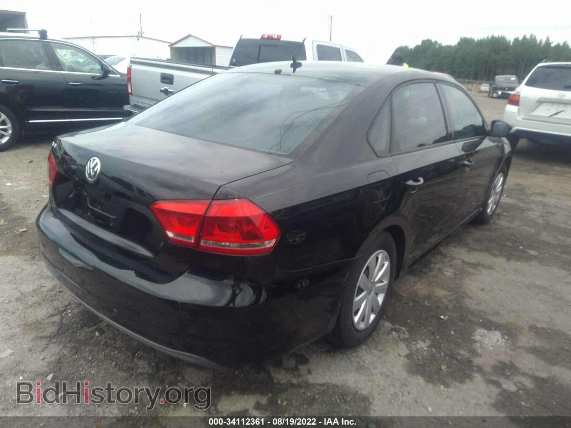 2013 VOLKSWAGEN PASSAT - VIN: 1VWAP7A30DC004150 - Фото 4