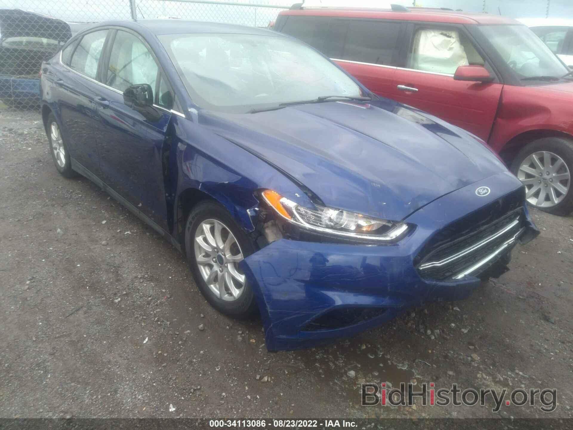 Photo 1FA6P0G78F5116914 - FORD FUSION 2015