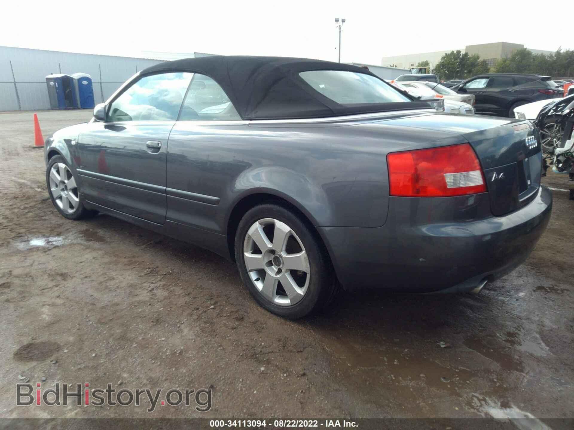 2006 AUDI A4 - VIN: WAUAC48H46K004009 - Фото 3