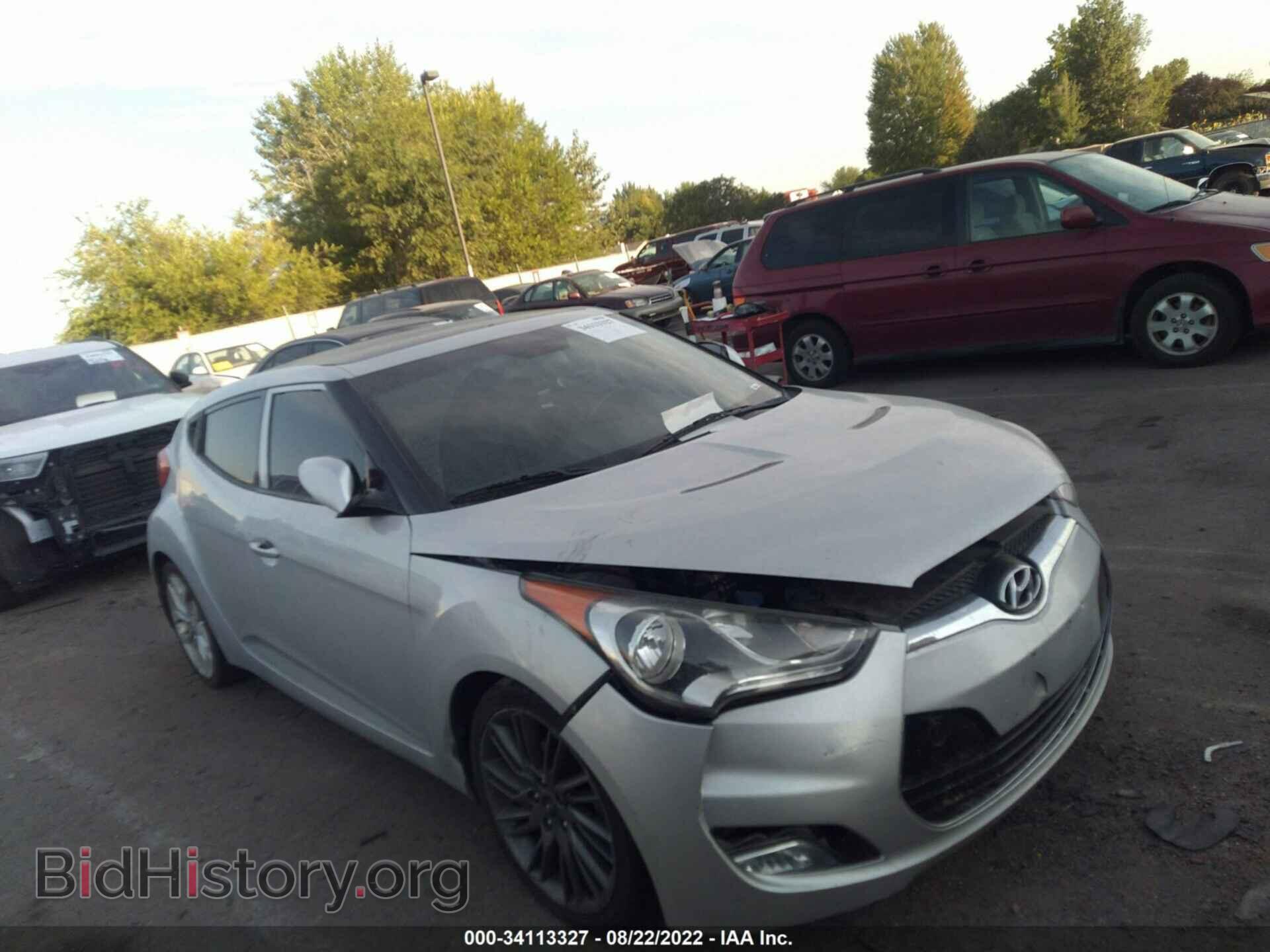 Фотография KMHTC6AD6DU132988 - HYUNDAI VELOSTER 2013