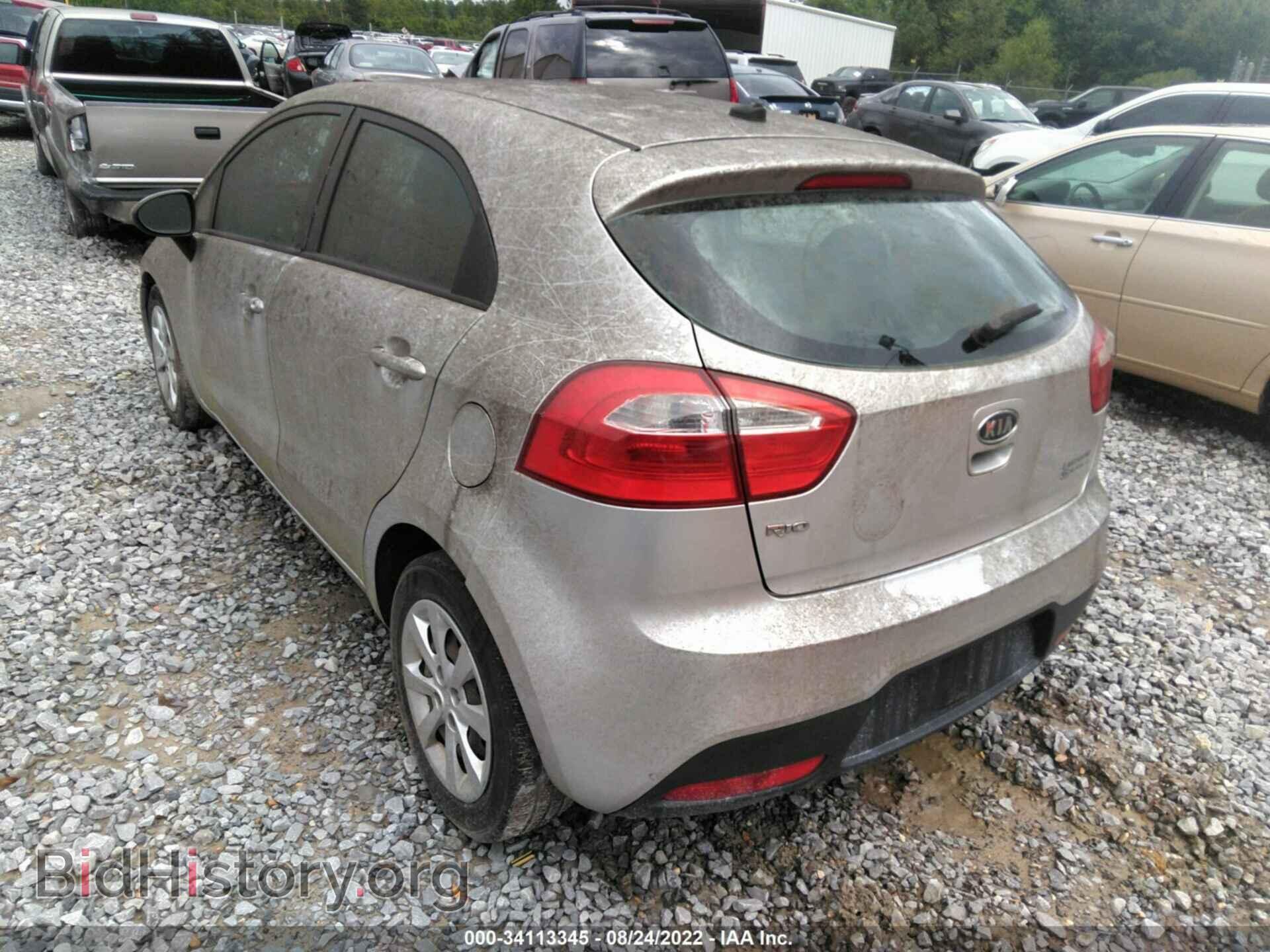 2012 KIA RIO - VIN: KNADM5A30C6014149 - Фото 3