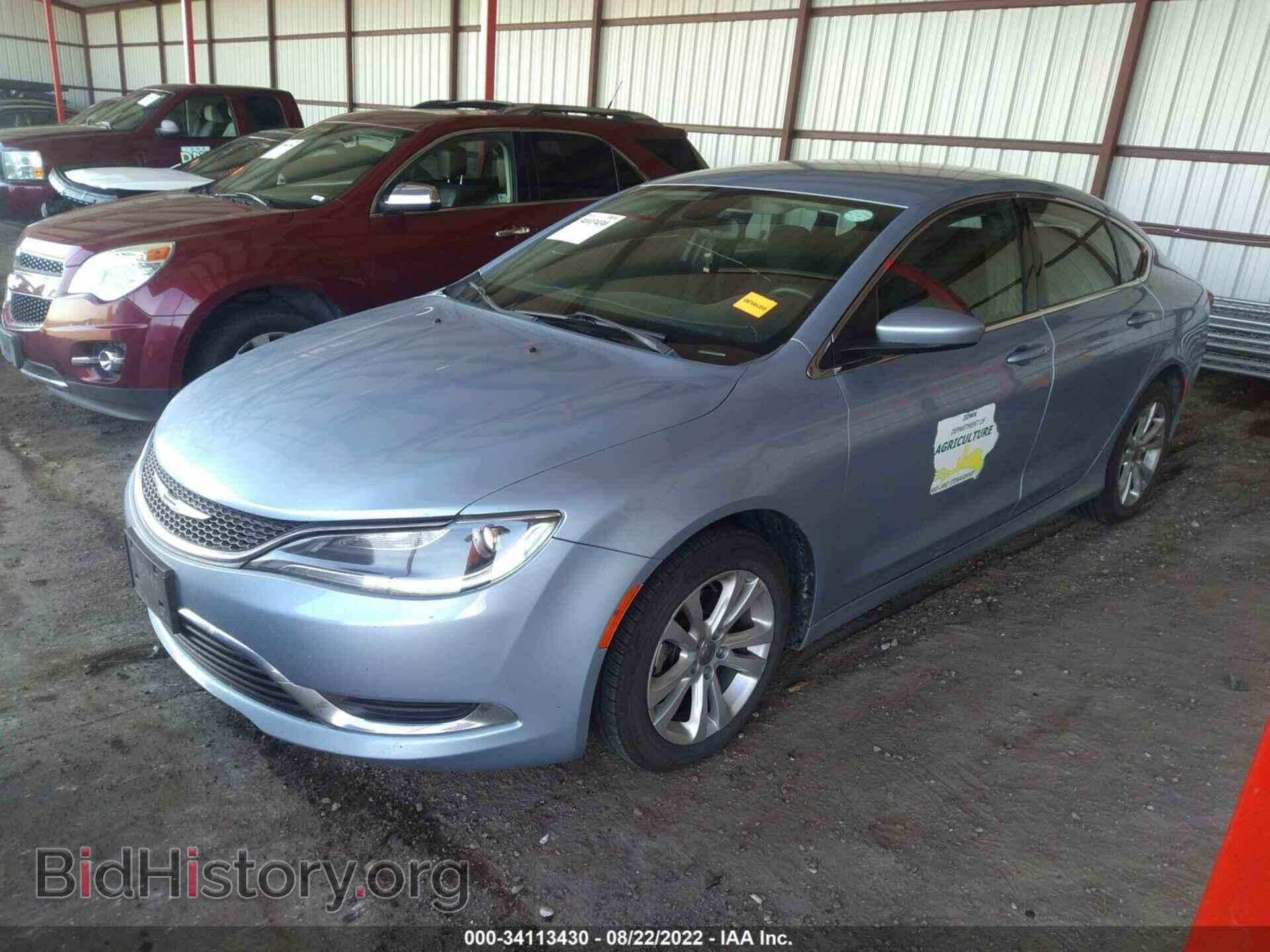 2015 CHRYSLER 200 - VIN: 1C3CCCAB0FN668600 - Фото 2