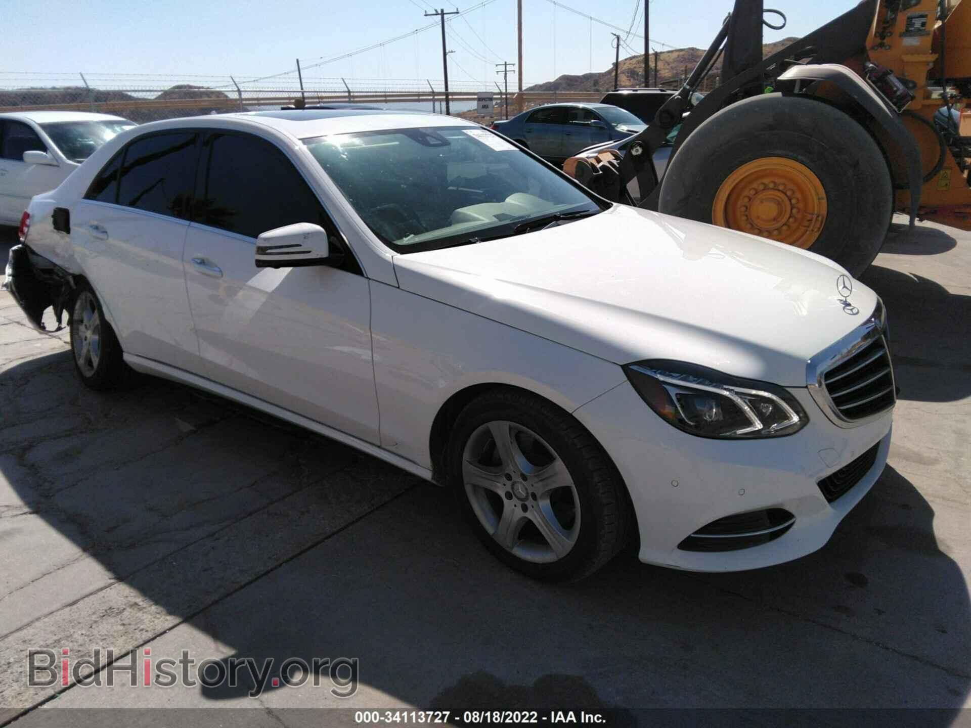 Фотография WDDHF5KB4EA887011 - MERCEDES-BENZ E-CLASS 2014