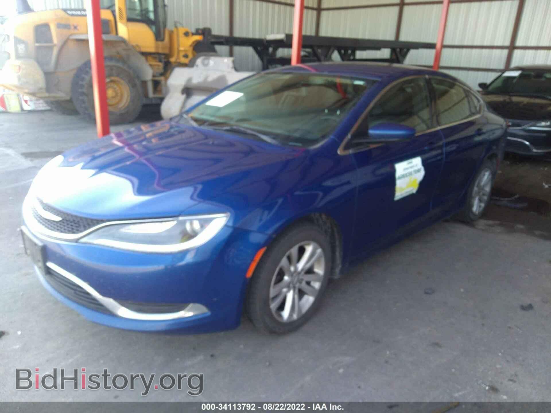 2016 CHRYSLER 200 - VIN: 1C3CCCAB8GN191089 - Фото 2