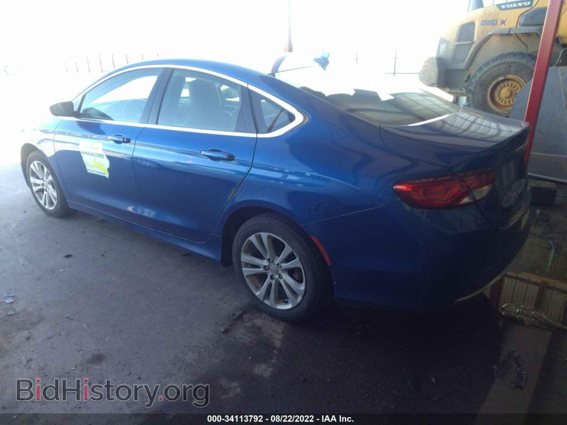 2016 CHRYSLER 200 - VIN: 1C3CCCAB8GN191089 - Фото 3