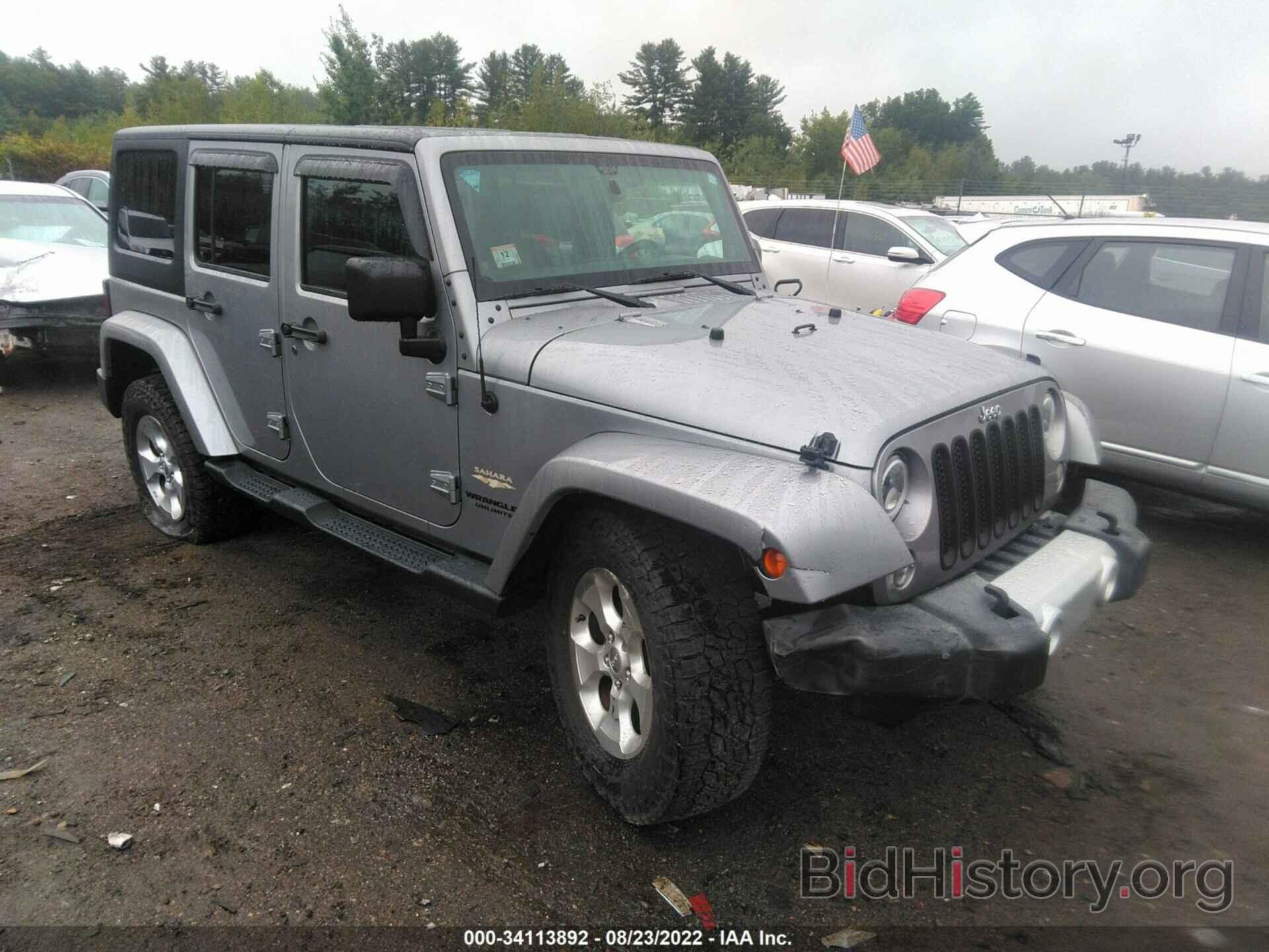 Photo 1C4BJWEG4EL123000 - JEEP WRANGLER UNLIMITED 2014