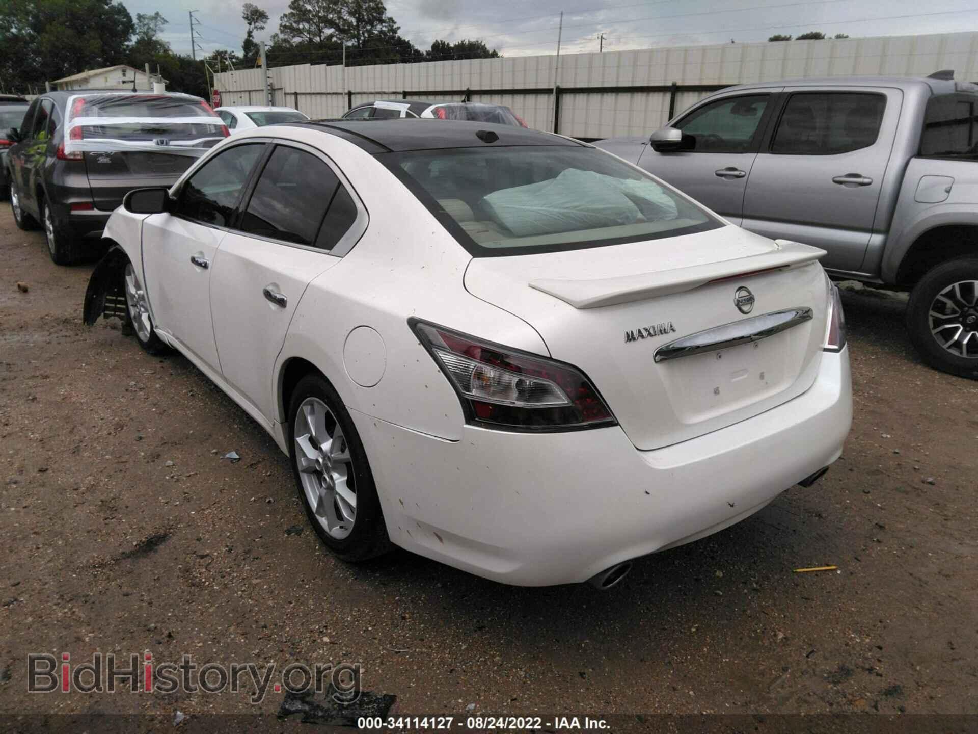 2012 NISSAN MAXIMA - VIN: 1N4AA5AP9CC862765 - Фото 3
