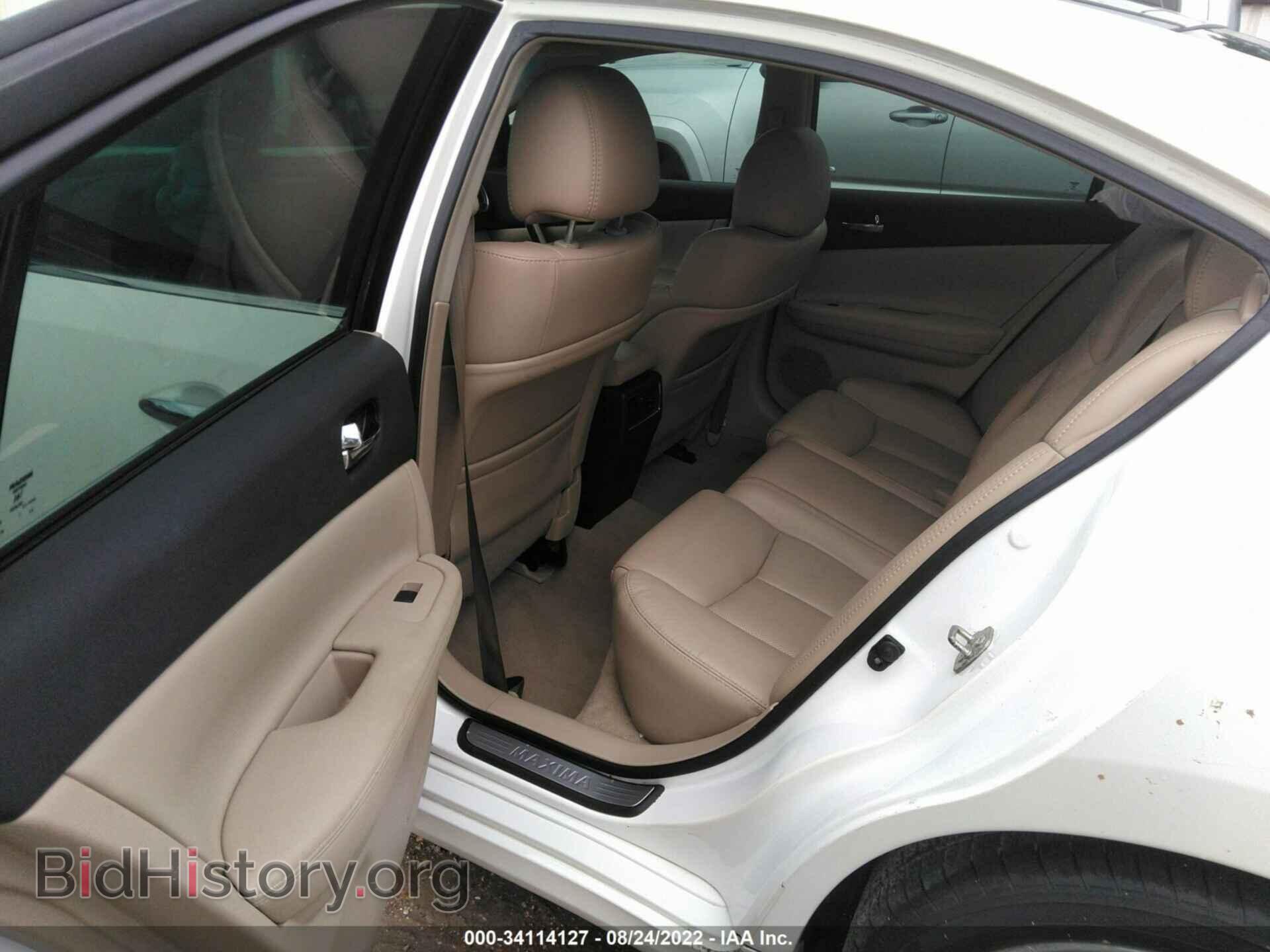2012 NISSAN MAXIMA - VIN: 1N4AA5AP9CC862765 - Фото 8