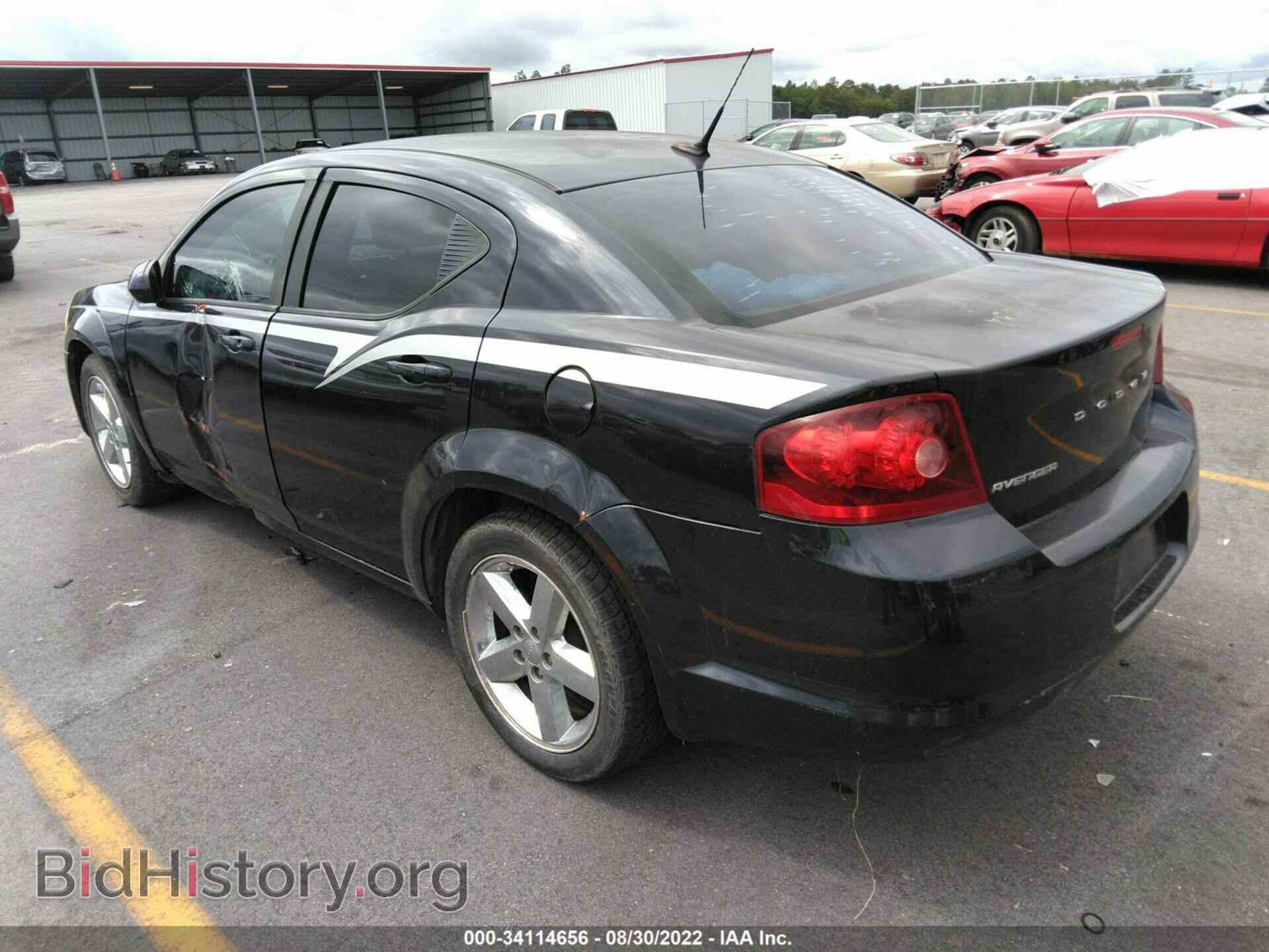2011 DODGE AVENGER - VIN: 1B3BD2FG9BN572317 - Фото 3