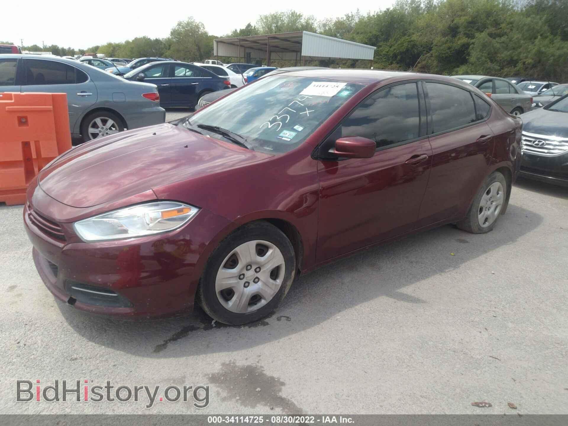2015 DODGE DART - VIN: 1C3CDFAA0FD337740 - Photo 2