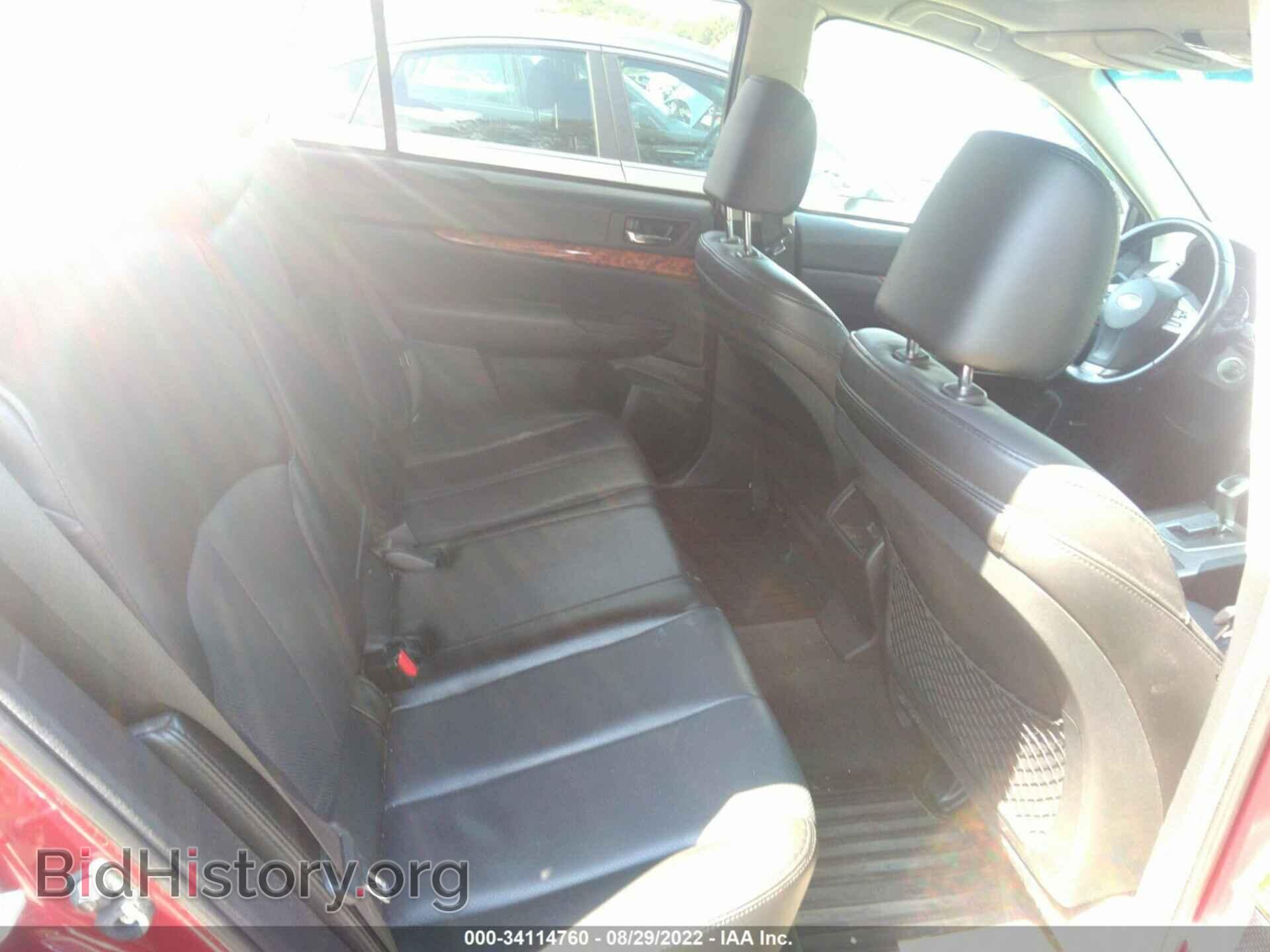 2012 SUBARU OUTBACK - VIN: 4S4BRBKC8C3249601 - Фото 8