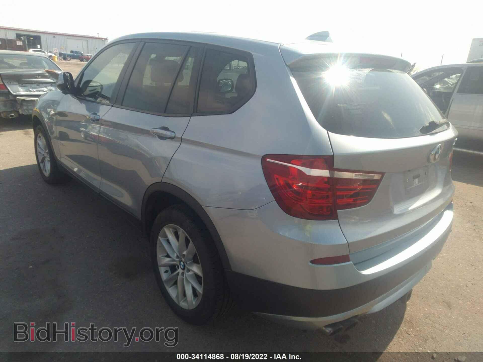 2013 BMW X3 - VIN: 5UXWX9C57D0A32923 - Фото 3