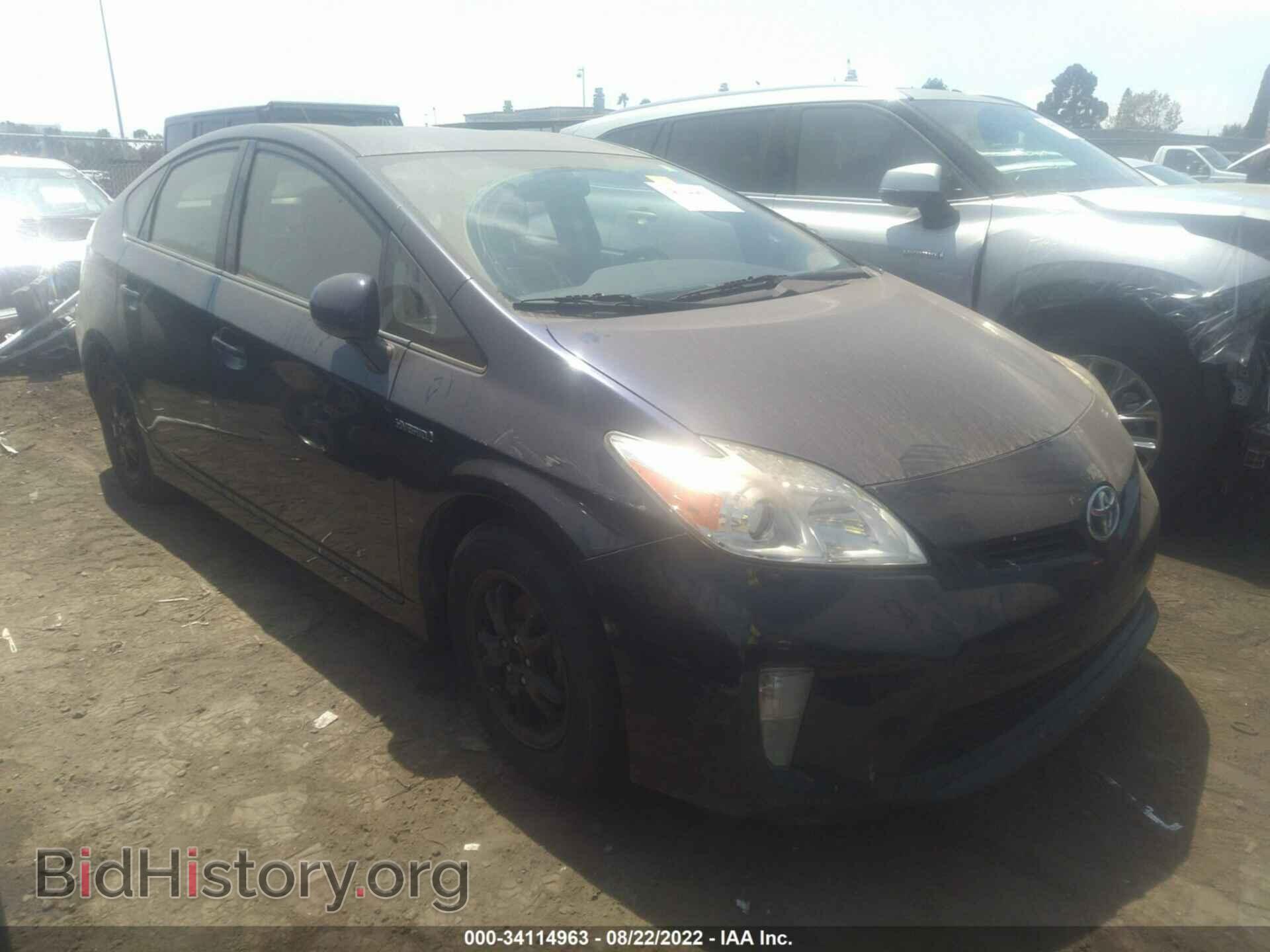 Фотография JTDKN3DU8E0386876 - TOYOTA PRIUS 2014