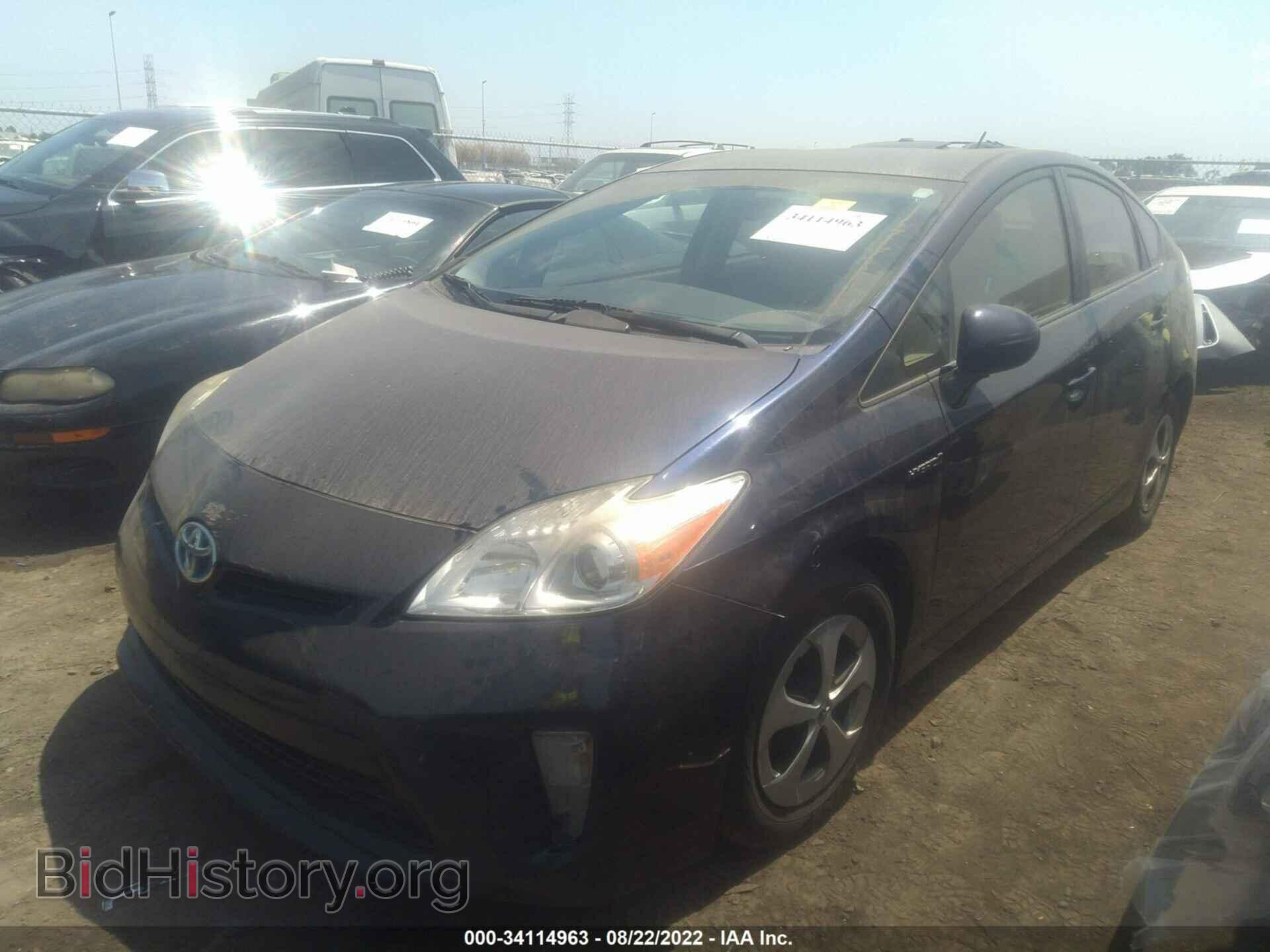 2014 TOYOTA PRIUS - VIN: JTDKN3DU8E0386876 - Photo 2