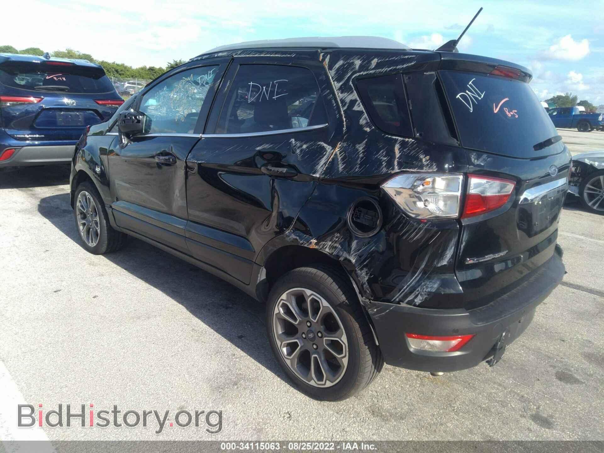 2020 FORD ECOSPORT - VIN: MAJ6S3KL2LC343866 - Фото 3
