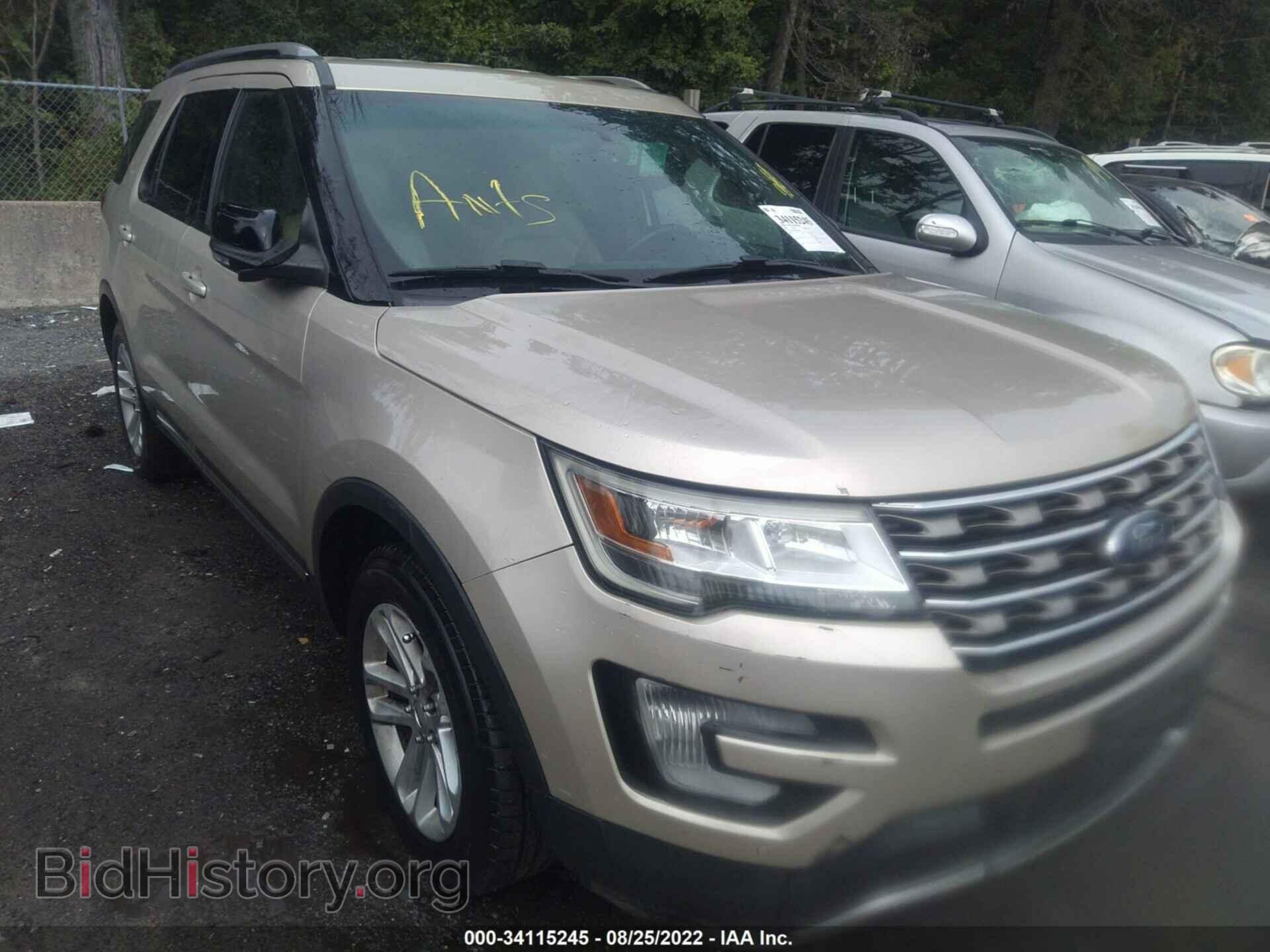 Фотография 1FM5K7DH3HGB07020 - FORD EXPLORER 2017